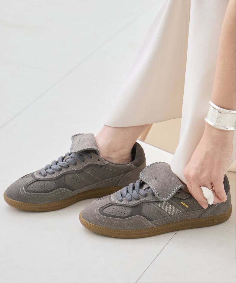 予約》ALOHAS/アロハス Tb.490 Club Suede Dark Grey Leather 