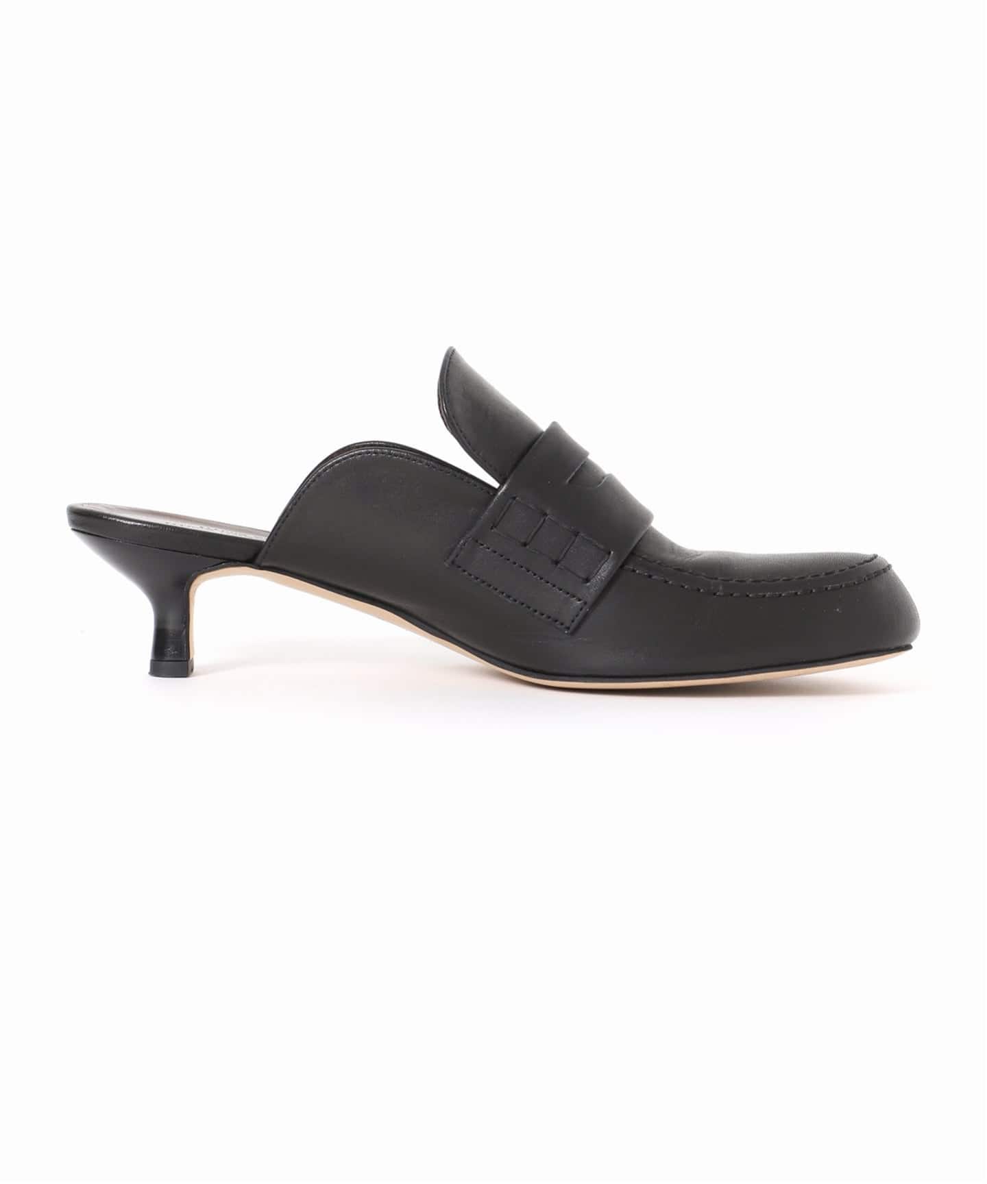 JANE SMITH/ジェーンスミス】COW LEATHERローファーミュール