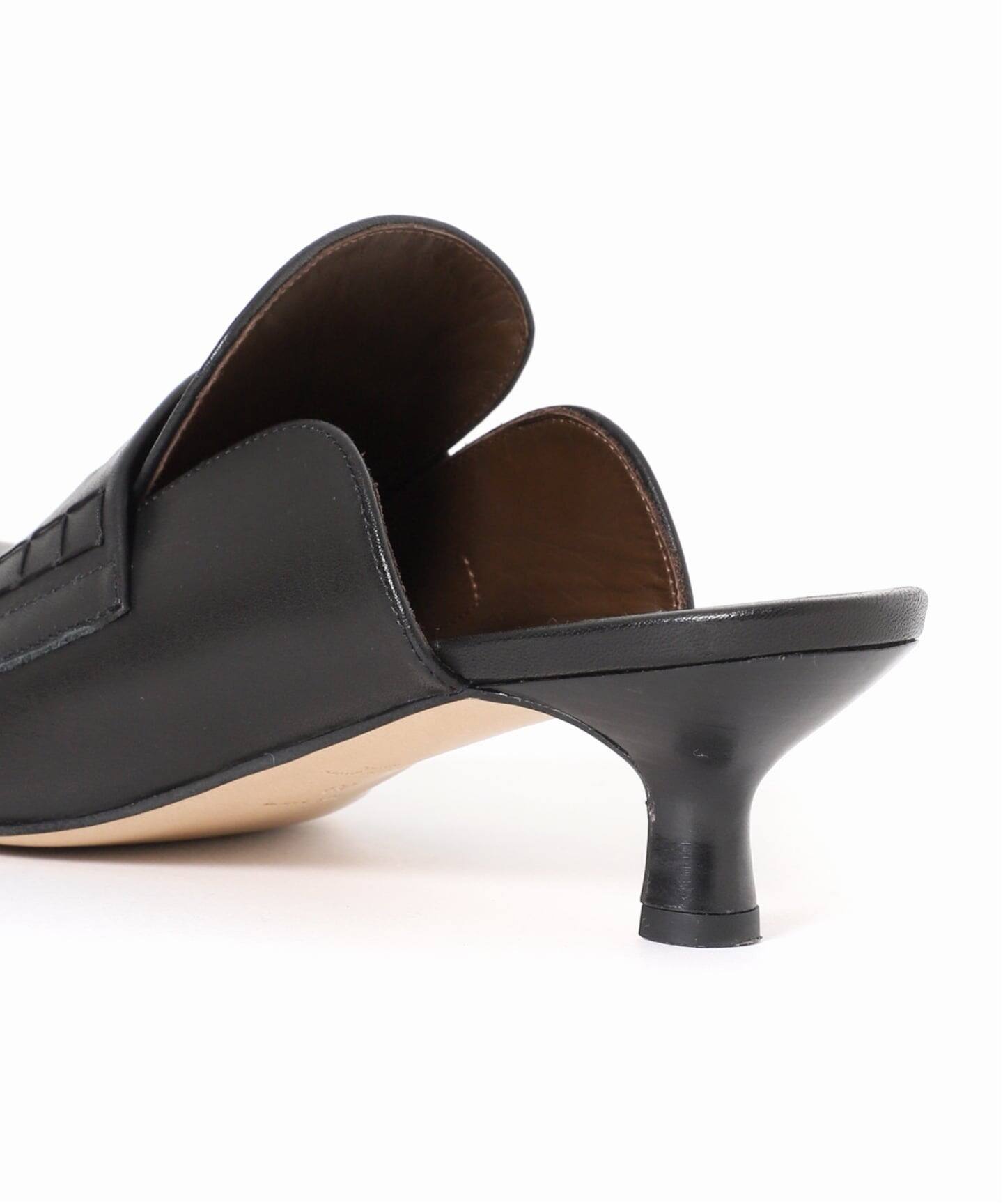 JANE SMITH/ジェーンスミス】COW LEATHERローファーミュール