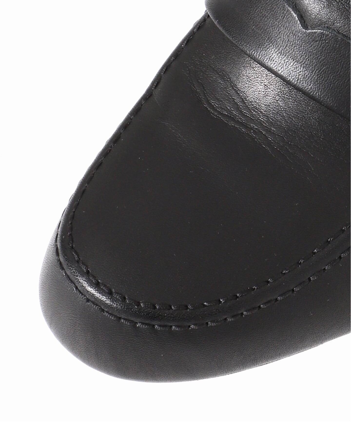 JANE SMITH/ジェーンスミス】COW LEATHERローファーミュール