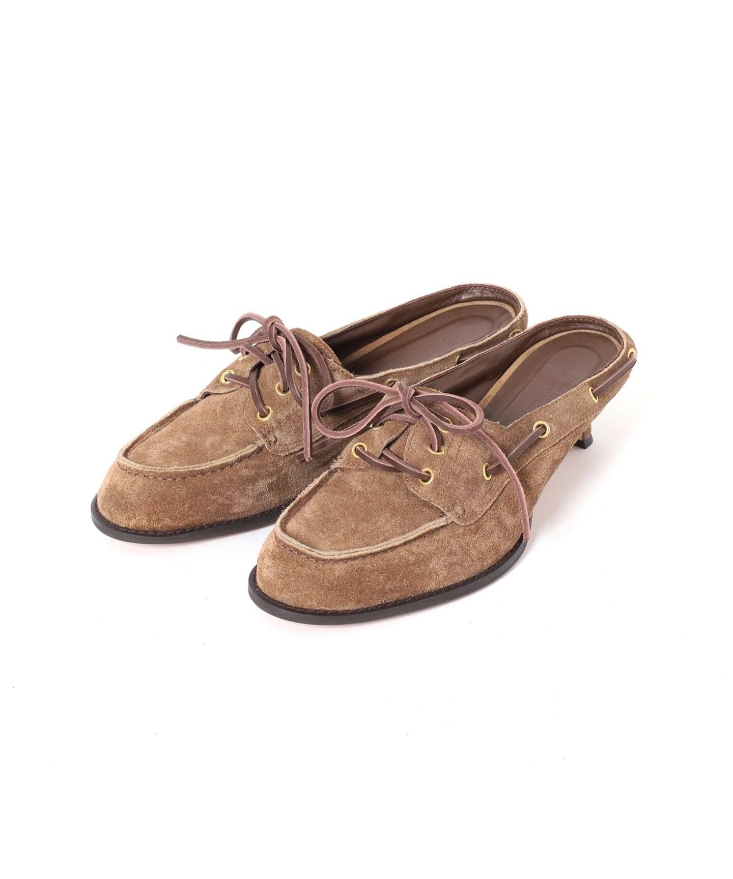 予約》JANE SMITH/ジェーンスミス 3 EYELET MOCCASIN MULE ミュール