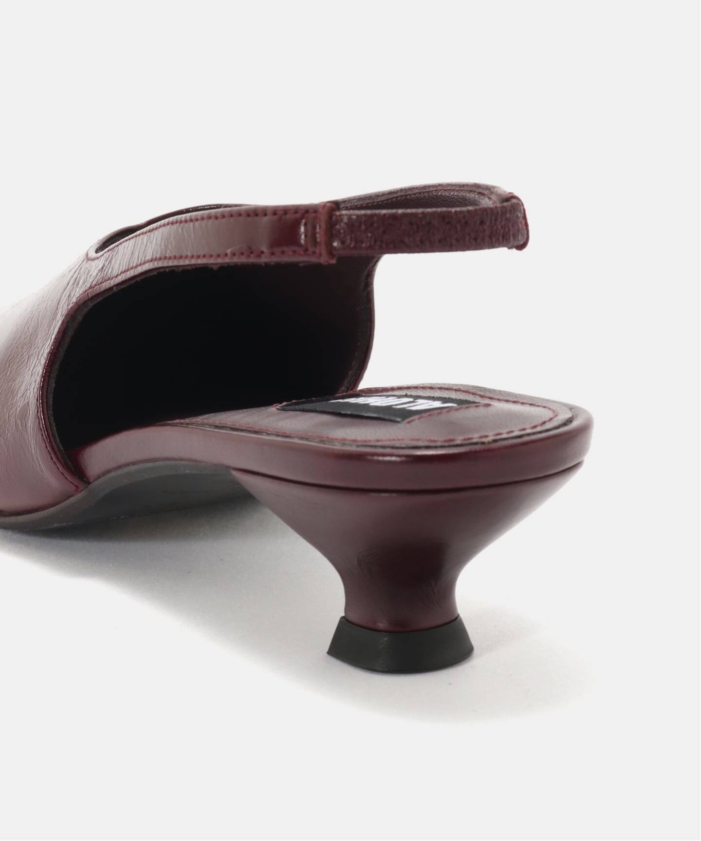 ALOHAS/アロハス】Eros Burgundy Leather Pumps：パンプス（パンプス