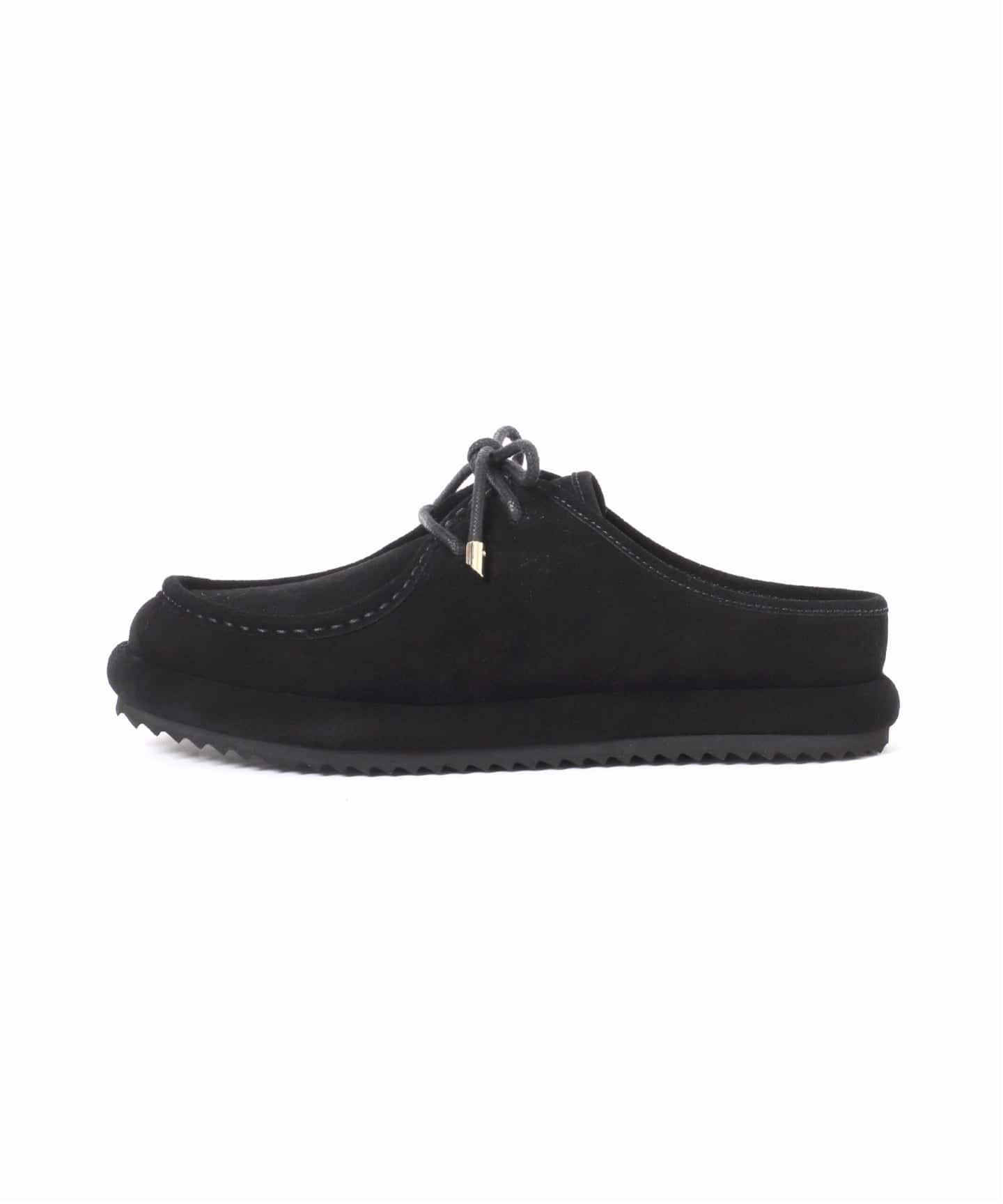 CAMINANDO/カミナンド SUEDE LACE UP MULES ミュール（その他シューズ