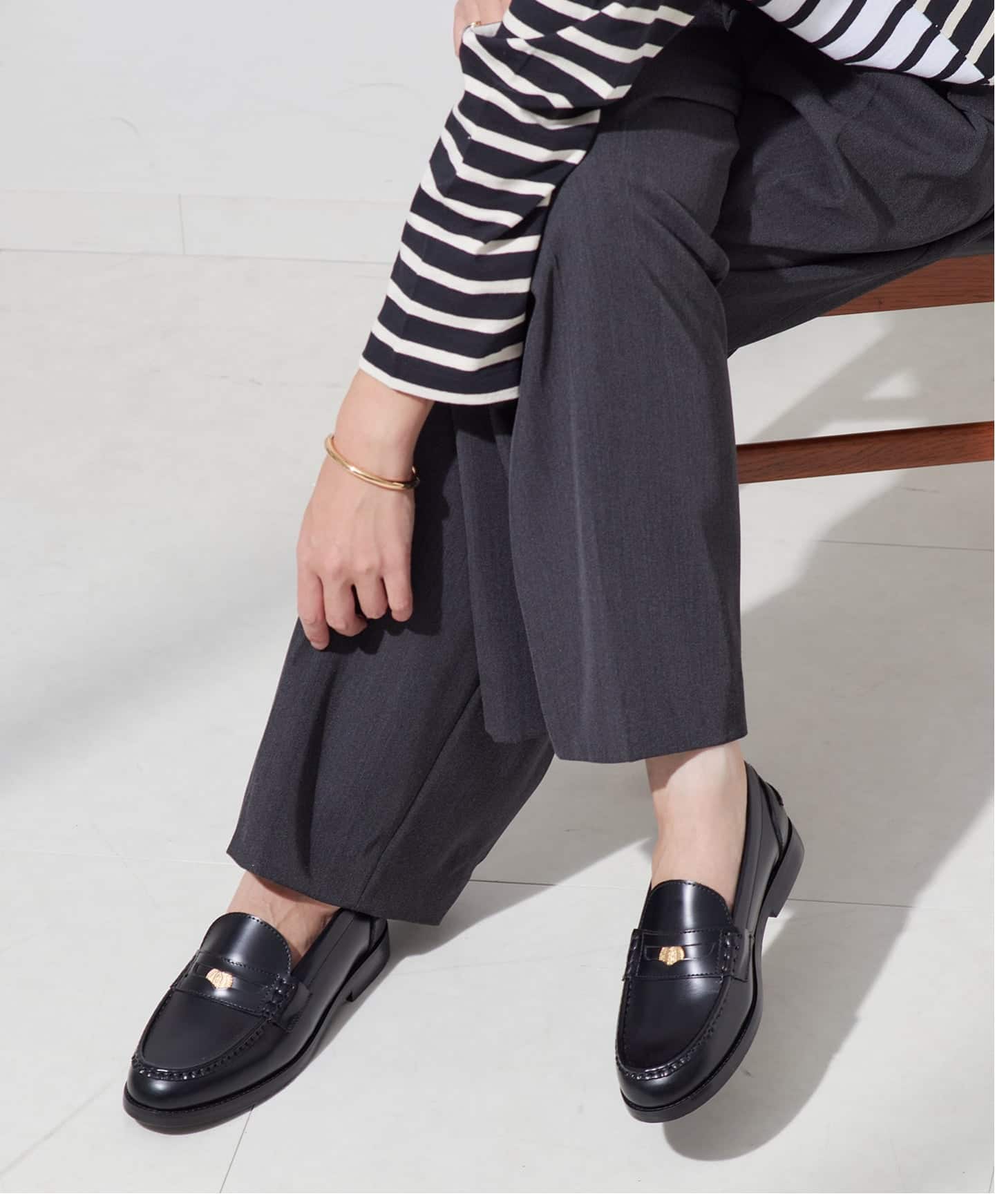 追加予約》CAMINANDO/カミナンド 別注 ALMOND TOE PENNY LOAFER