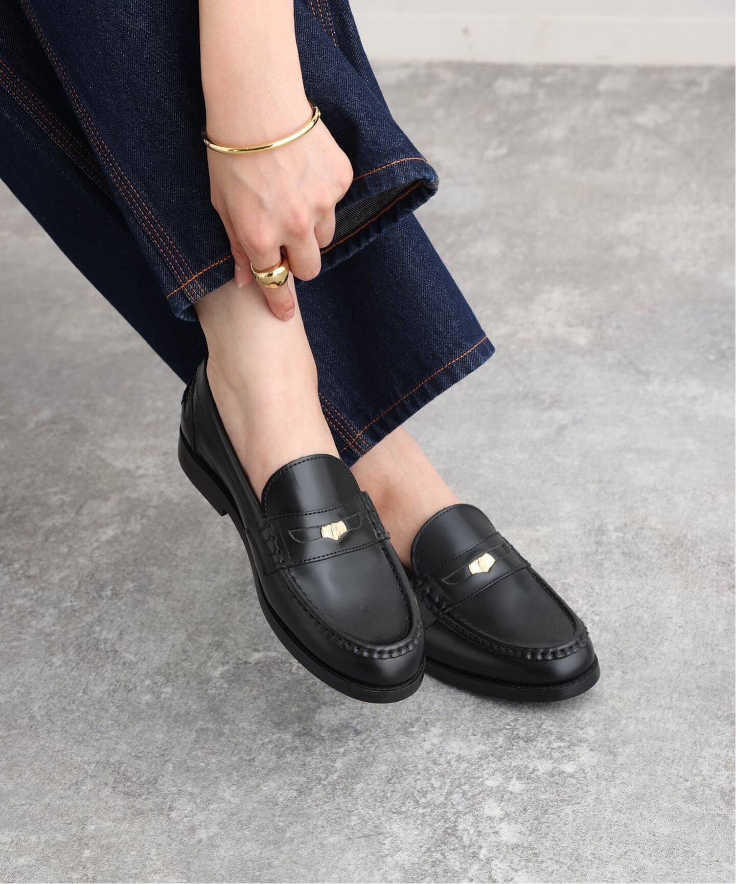 追加》CAMINANDO/カミナンド 別注 ALMOND TOE PENNY LOAFER ローファー 