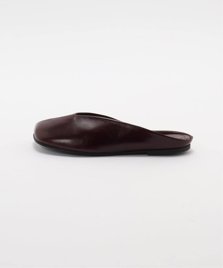 ALOHAS/アロハス Timmy Rift Burgundy Leather Mules ミュール（レザー 
