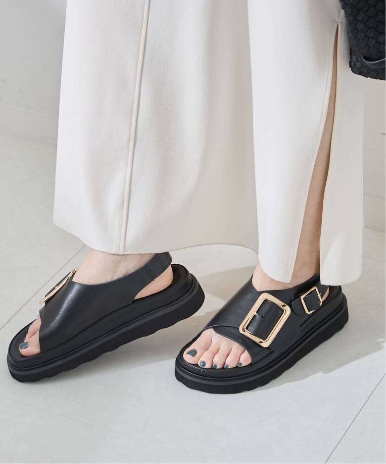 WEB限定カラーあり》別注【MOHI / モヒ】ストラップ バックルサンダル 