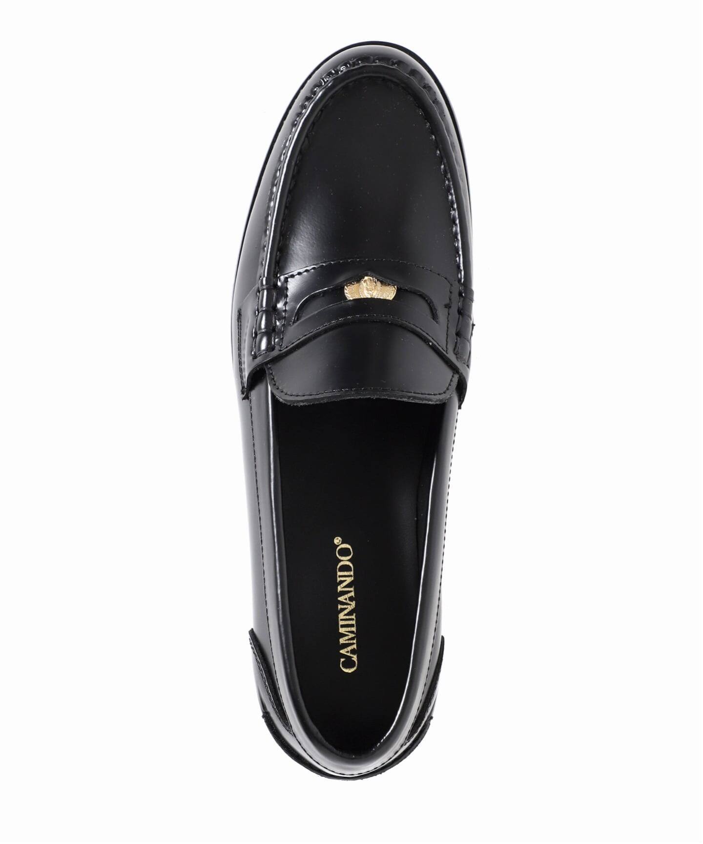 追加予約》《別注》【CAMINANDO/カミナンド】ALMOND TOE PENNY LOAFER