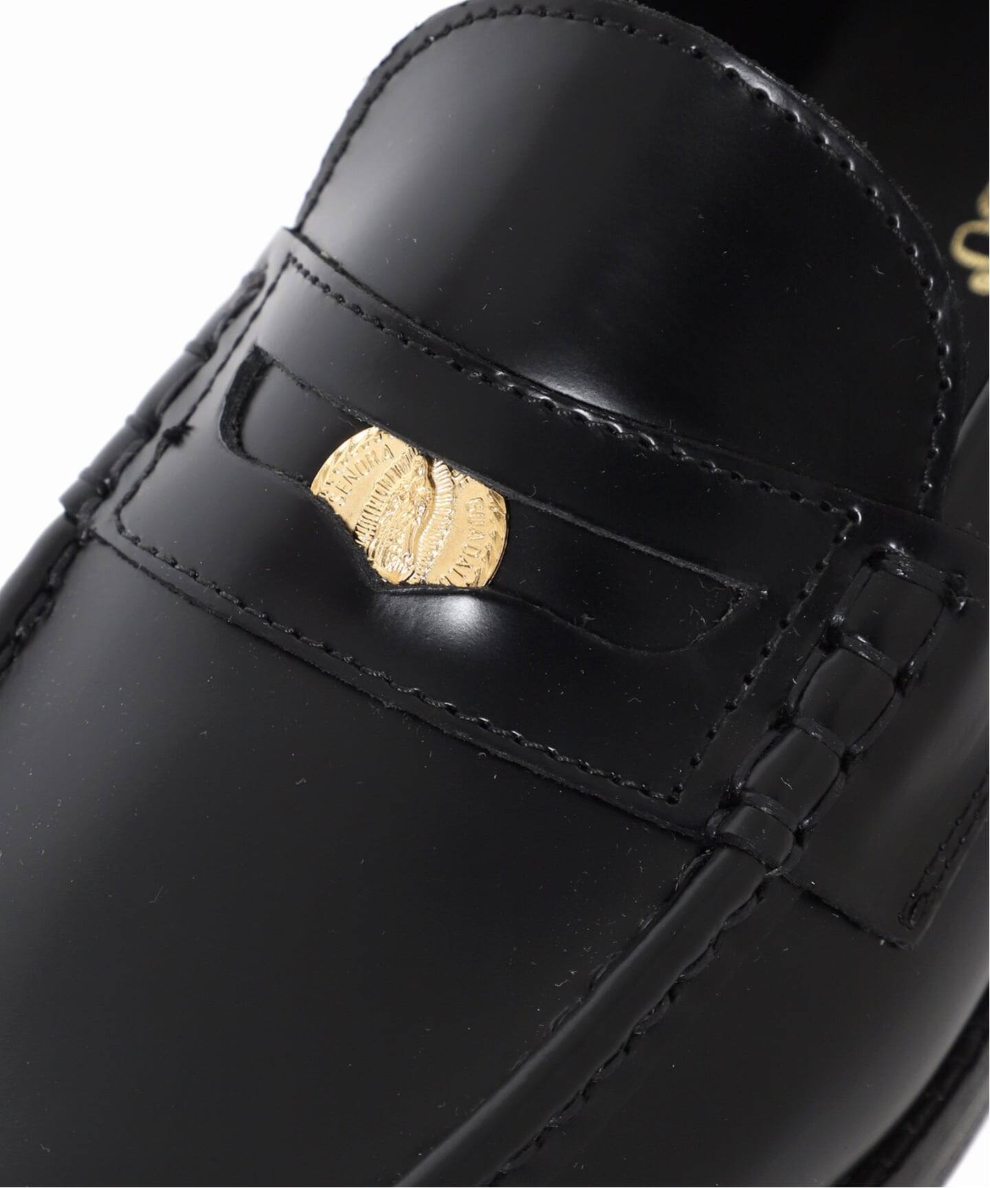 追加》《別注》【CAMINANDO/カミナンド】ALMOND TOE PENNY LOAFER