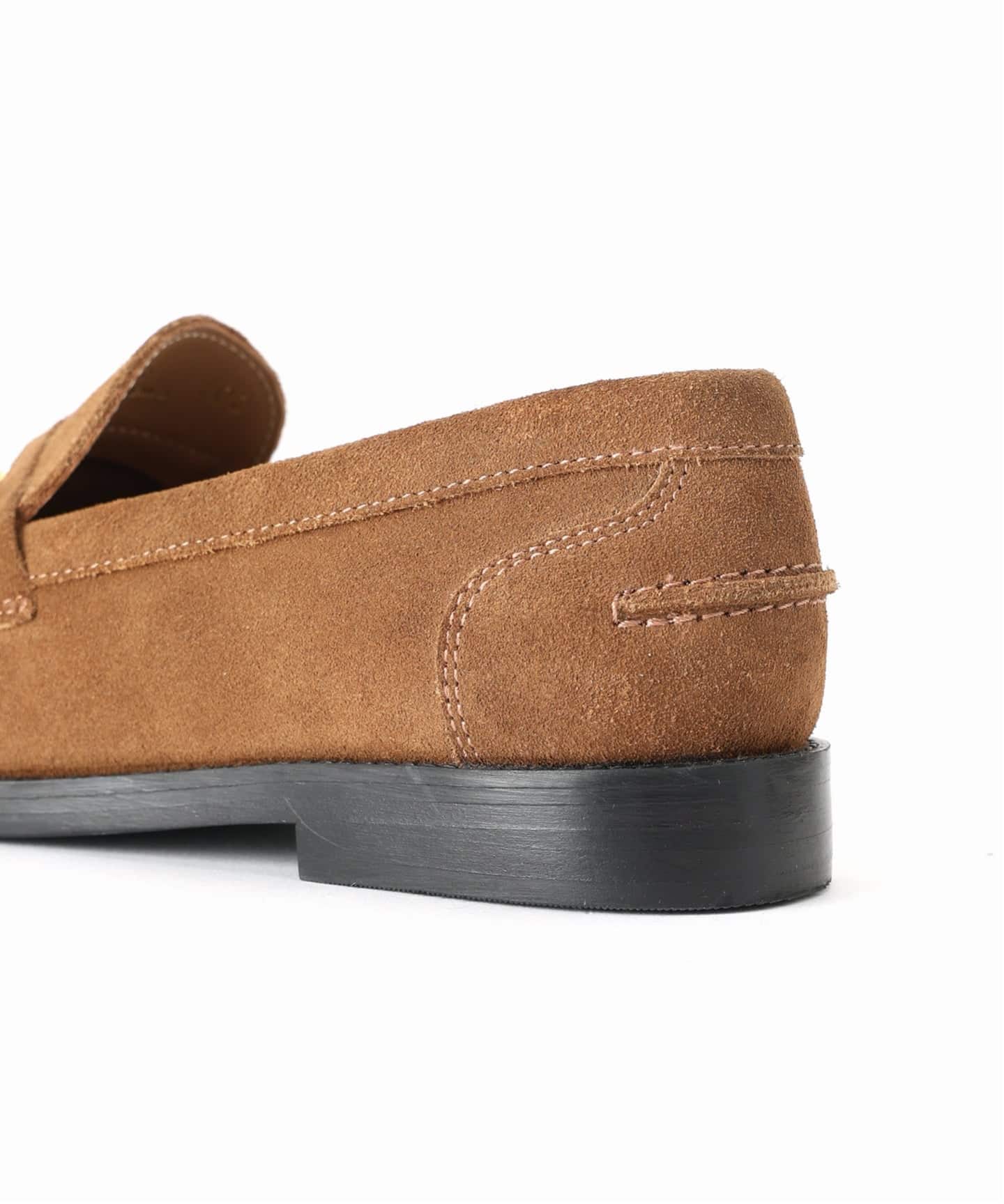 予約》 別注【CAMINANDO】スエード ALMOND TOE PENNY L：ローファー