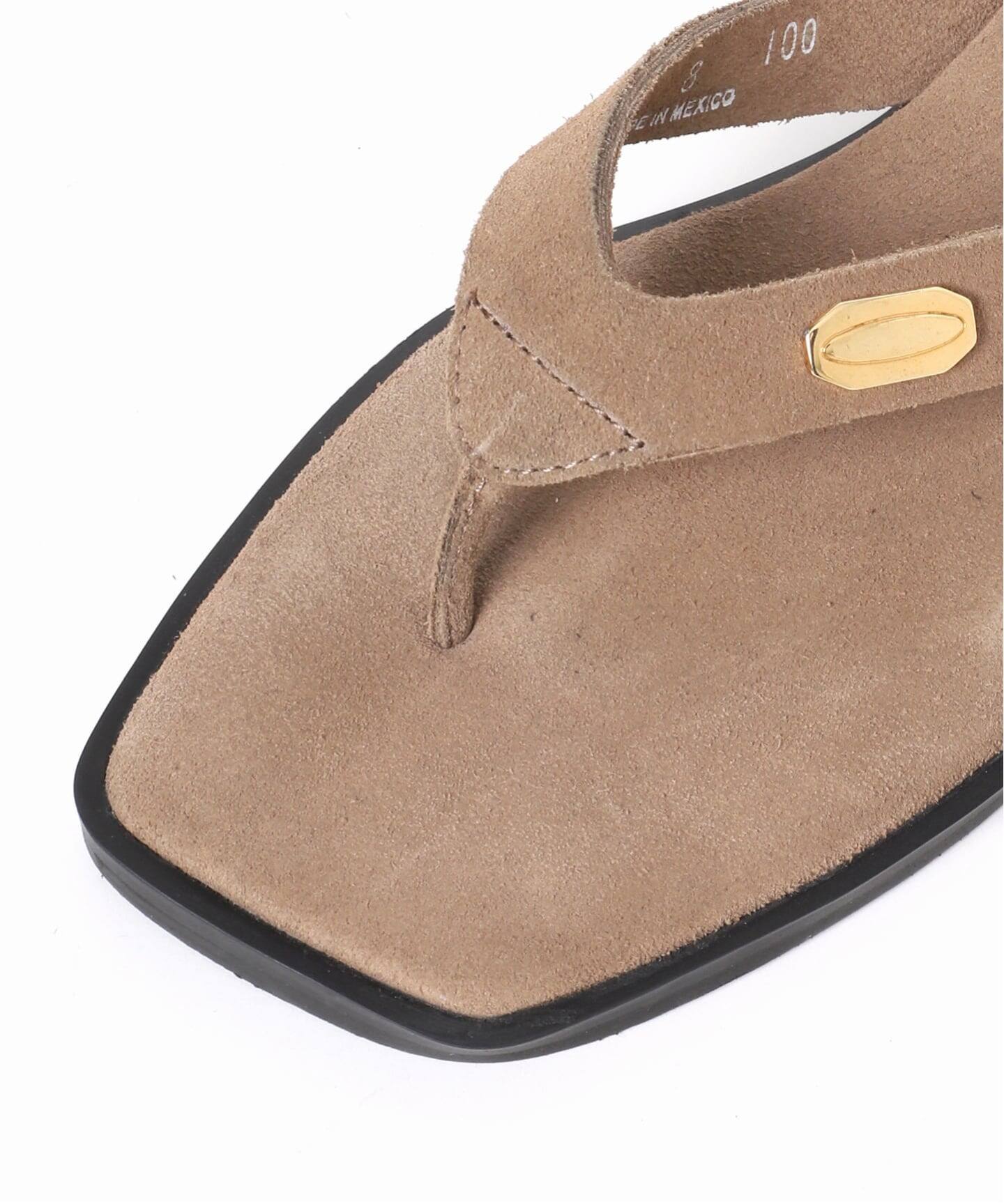 CAMINANDO カミナンド トングサンダル ライトブラウン CAMINANDO/カミナンド】THONG SANDALS：サンダル（サンダル）｜JOURNAL