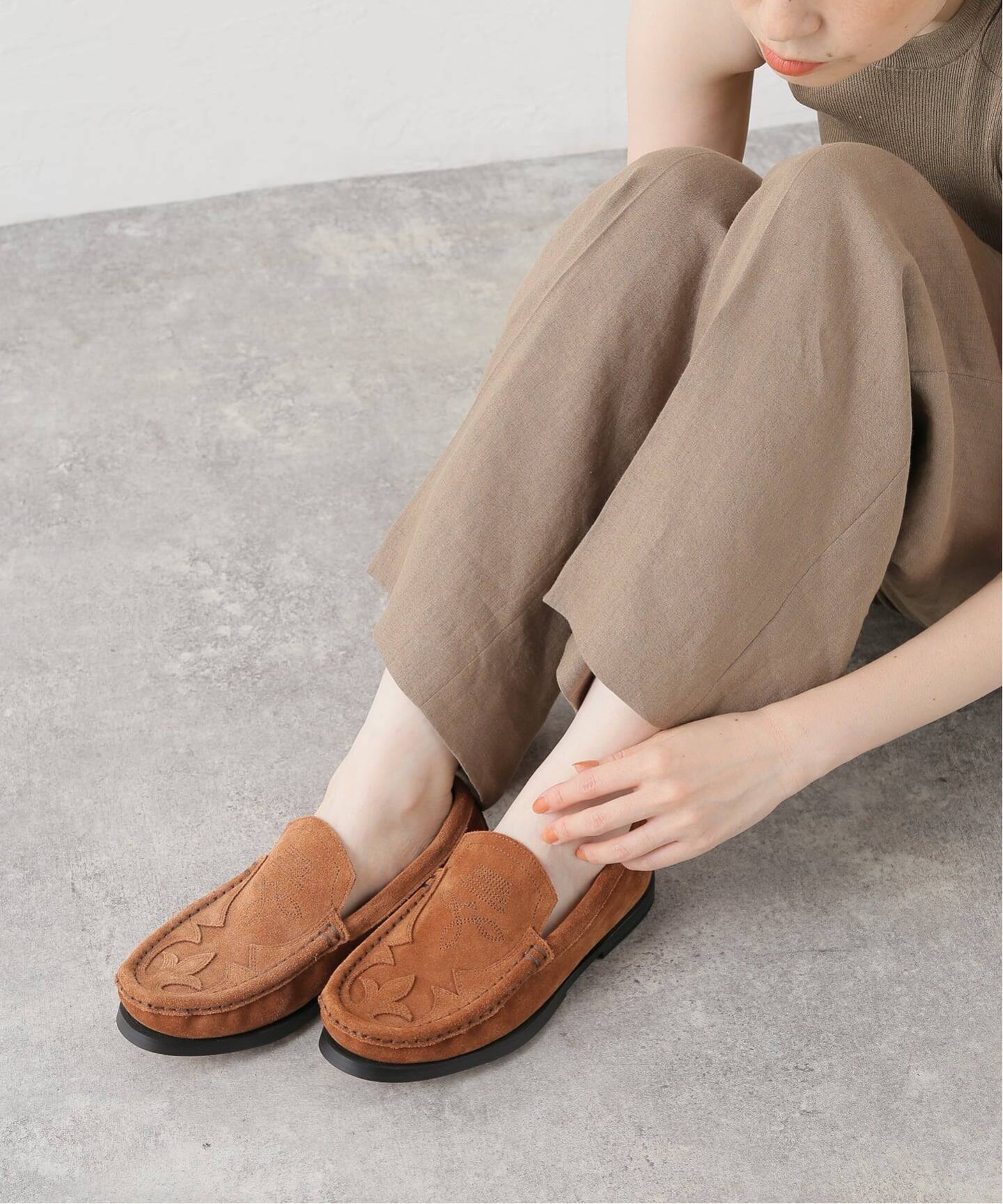 TanC TOKYO/タンクトウキョウ COWBOY SUEDE LOAFER ローファー