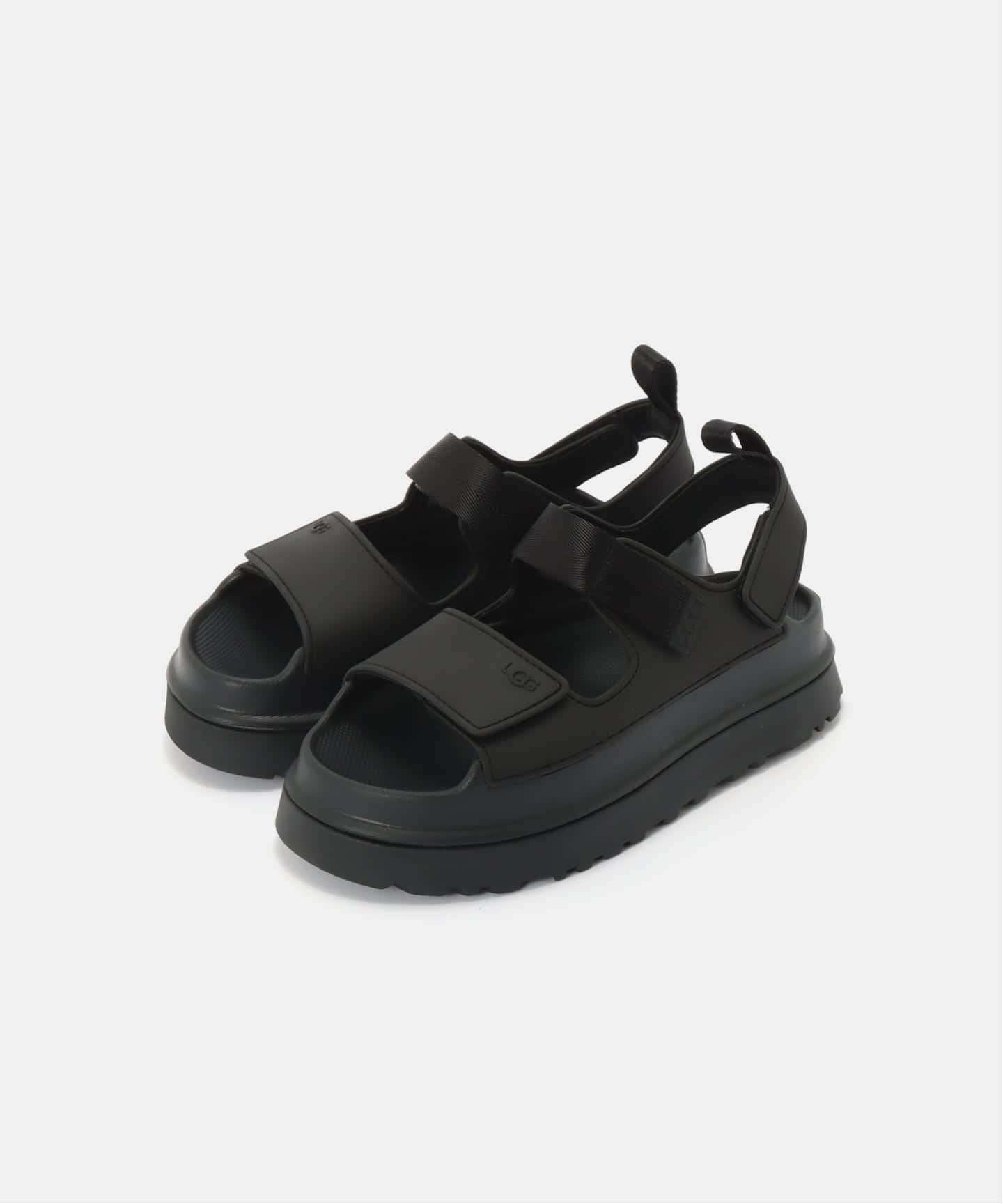 UGG/アグ GoldenGlow Sandal ジャーナルスタンダード　黒 追加》UGG/アグ W GOLDENGLOW サンダル 1152685-BLK（サンダル