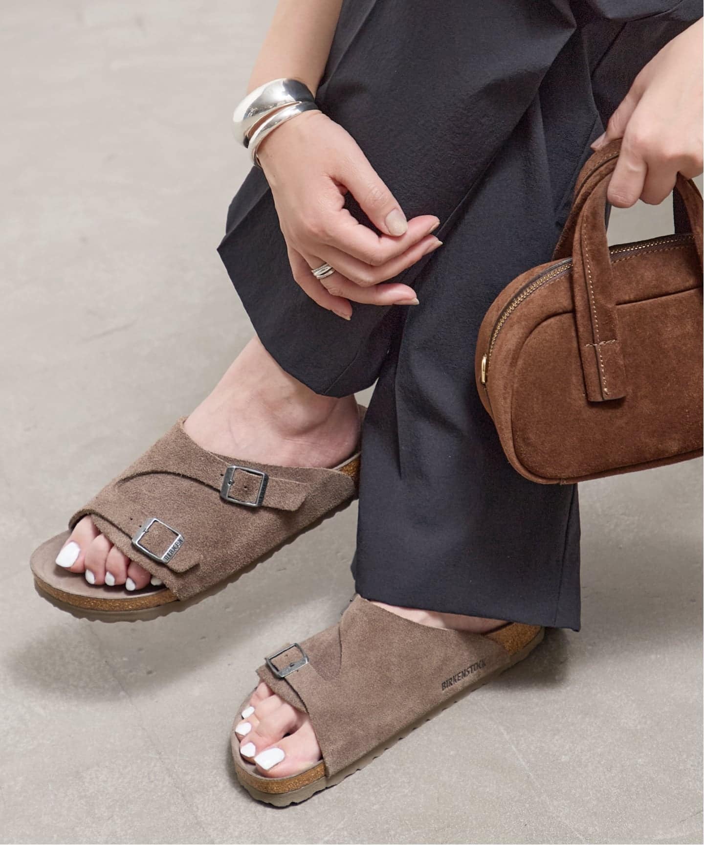 別注【BIRKENSTOCK For JOURNAL STANDARD】Zurich LEVE CONCRETE GRAY