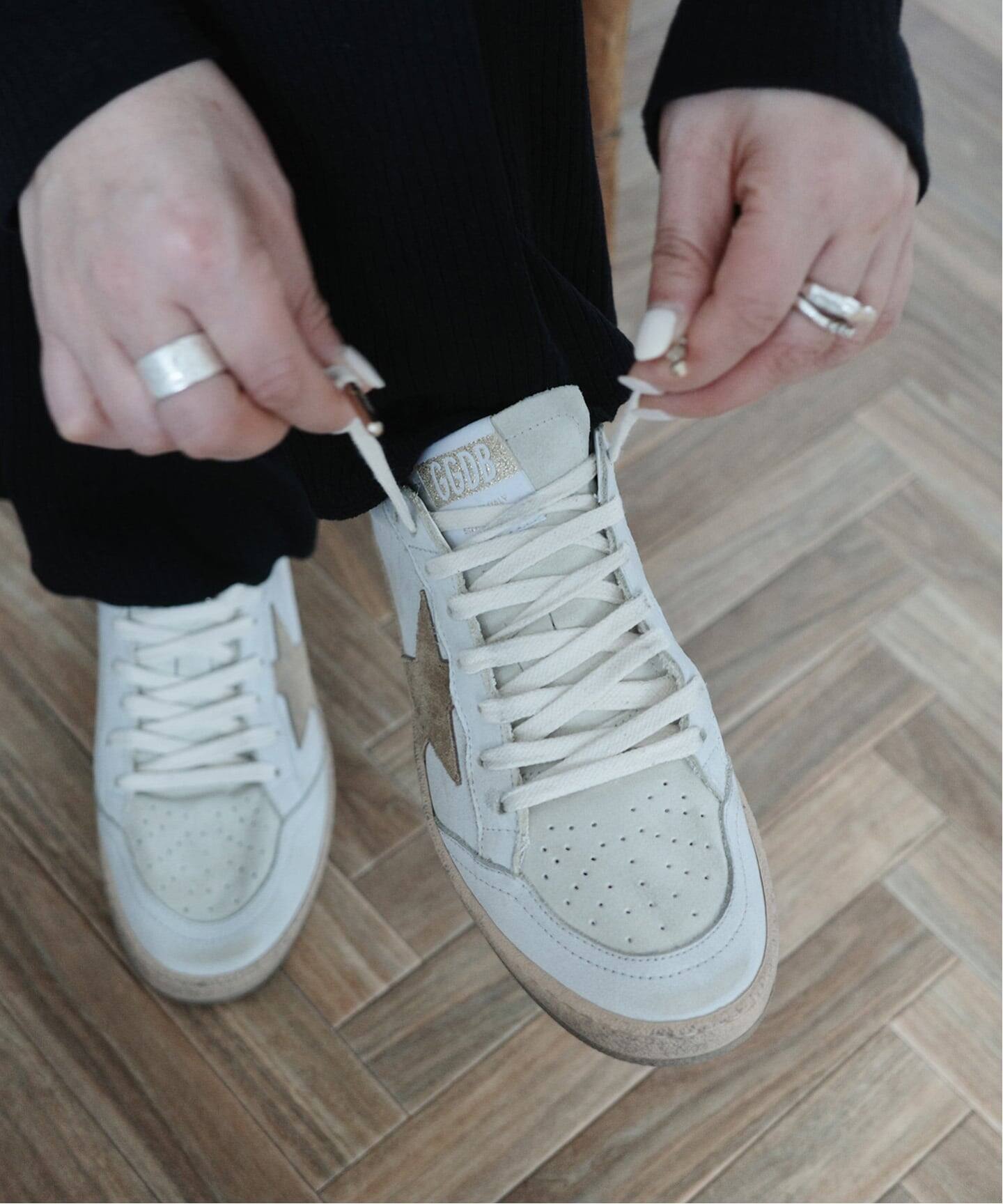 【お値下げ】GOLDEN  BALLSTAR スニーカー(37サイズ) GOLDEN GOOSE】BALLSTAR STAR（スニーカー）｜journal standard luxe