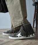 【GOLDEN GOOSE】 FRANCY WITH FRINGE