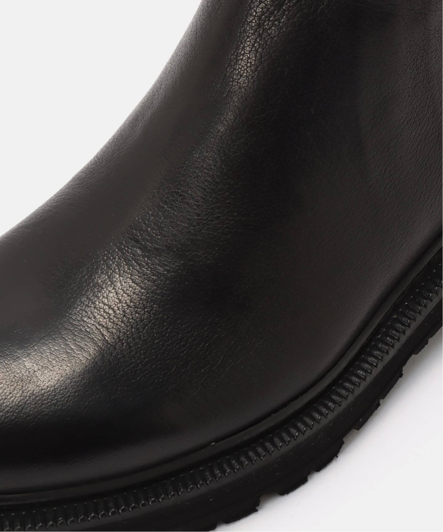 STURLINI BOTHS SIDE ZIP BOOTS 38 ブラック 追加》【STURLINI 】BOTHS SIDE ZIP BOOTS（ブーティ・ショートブーツ