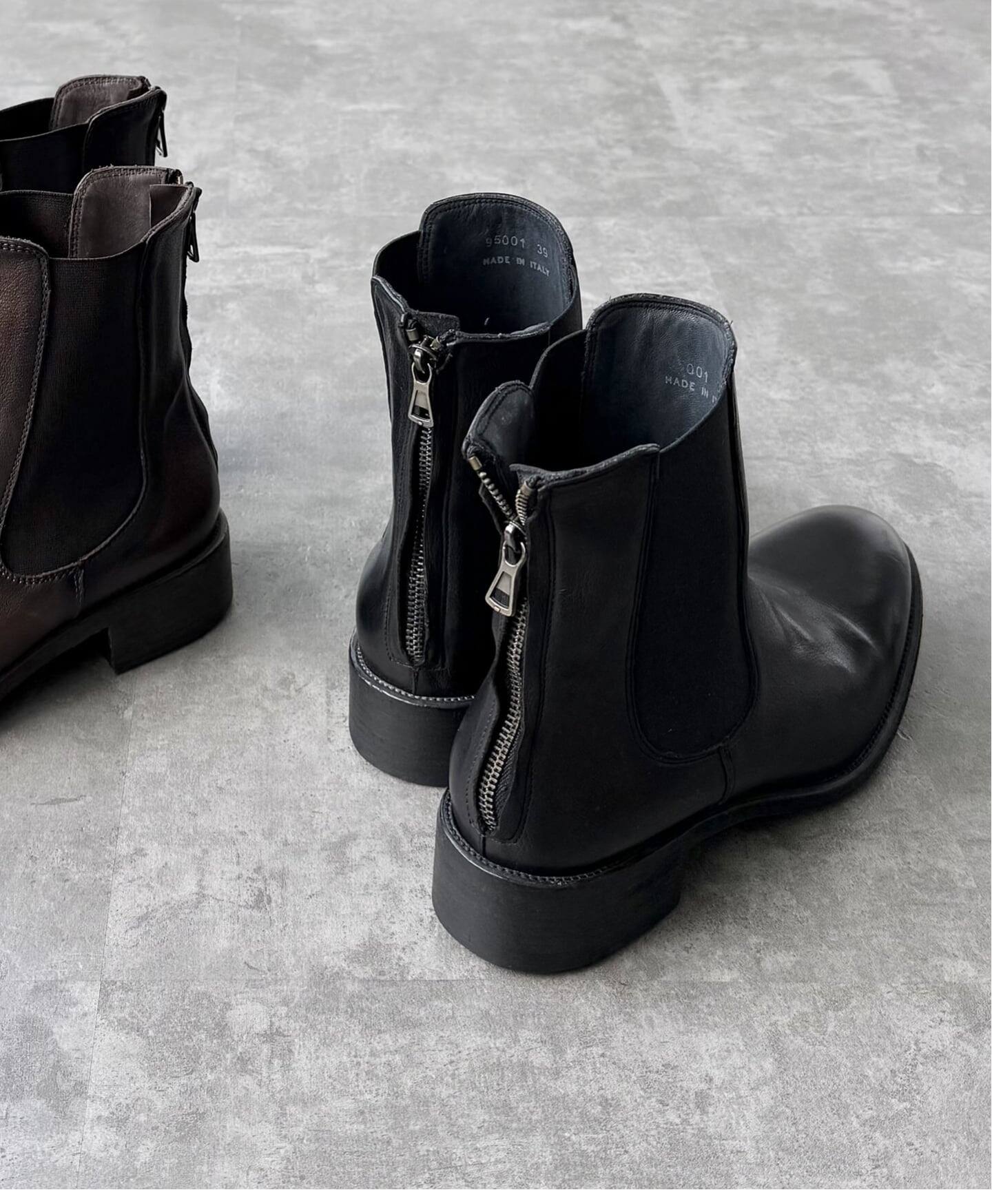 ジャーナルスタンダードラックス　STURLINI ブーツ　新品未使用タグ付き STURLINI 】BACK SIDE ZIP BOOTS（ブーティ・ショートブーツ