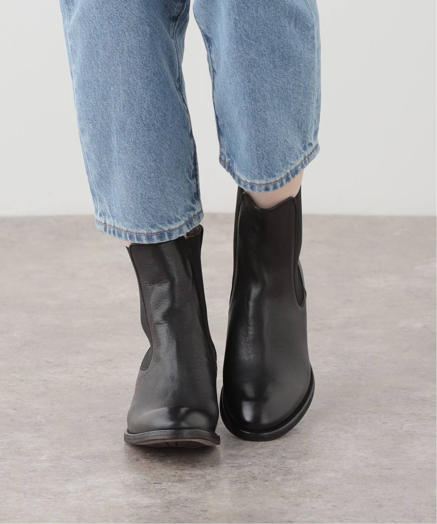 STURLINI 】BACK SIDE ZIP BOOTS（ブーティ・ショートブーツ