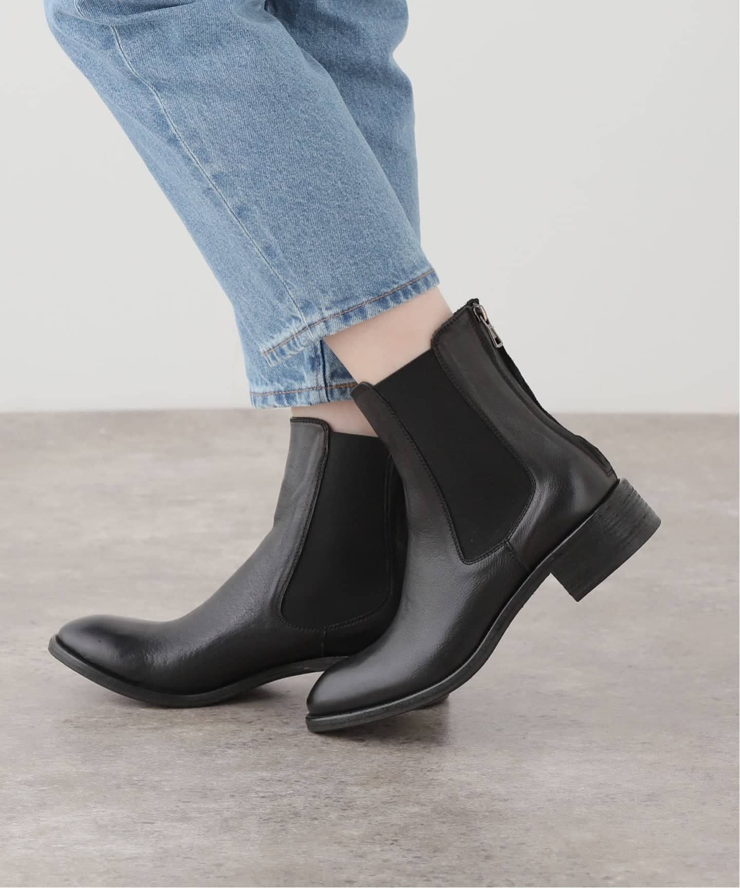 STURLINI 】BACK SIDE ZIP BOOTS（ブーティ・ショートブーツ