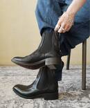 【STURLINI 】BACK SIDE ZIP BOOTS
