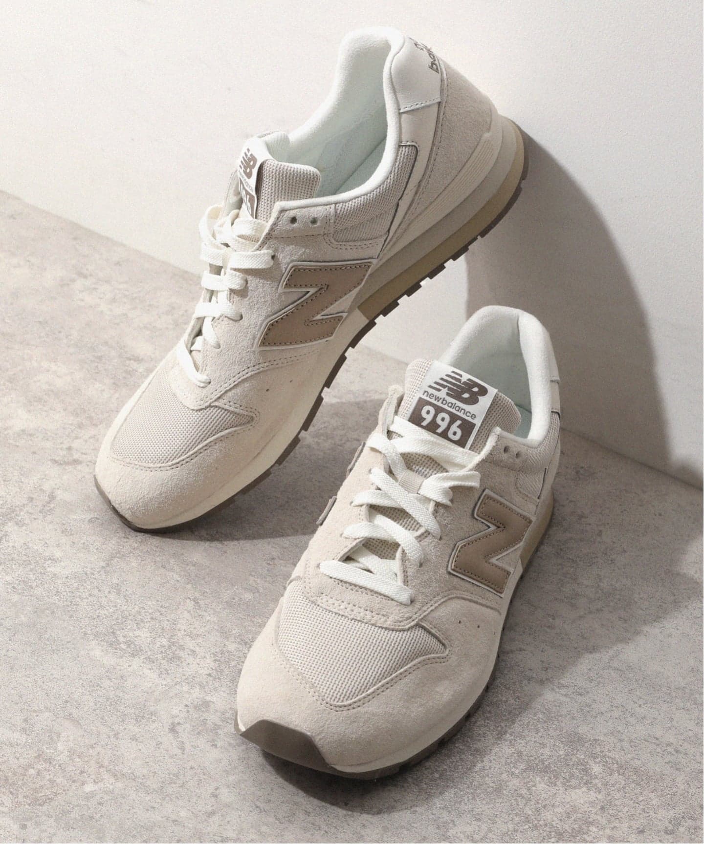 新品　New Balance レディース スニーカー ベージュ　23.5 予約》［26SS新作］【NEW BALANCE/ニューバランス】996：スニーカー