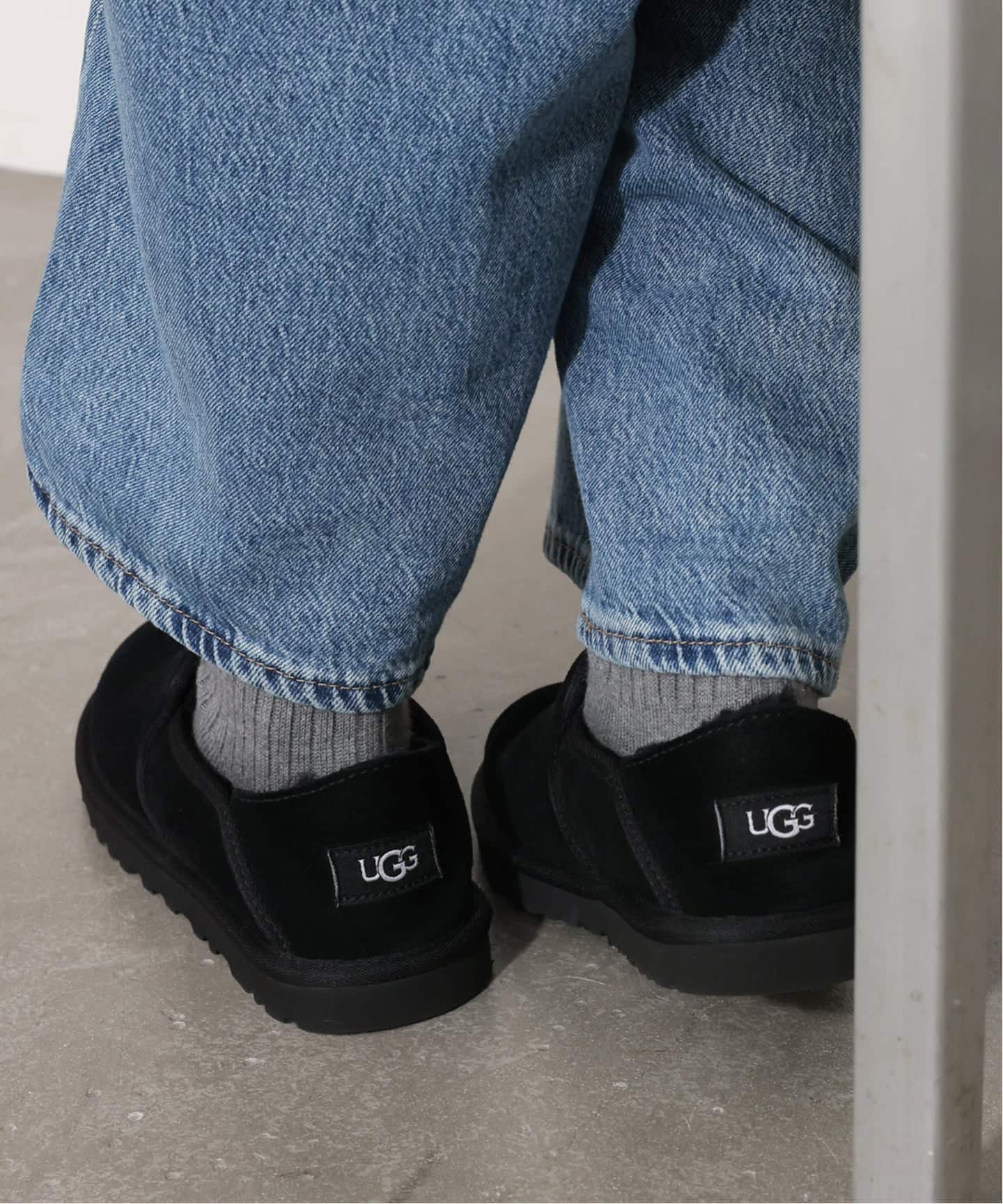 追加予約》【UGG/アグ】M KENTON：ボアシューズ 3010 BLACK/CHESTNUT