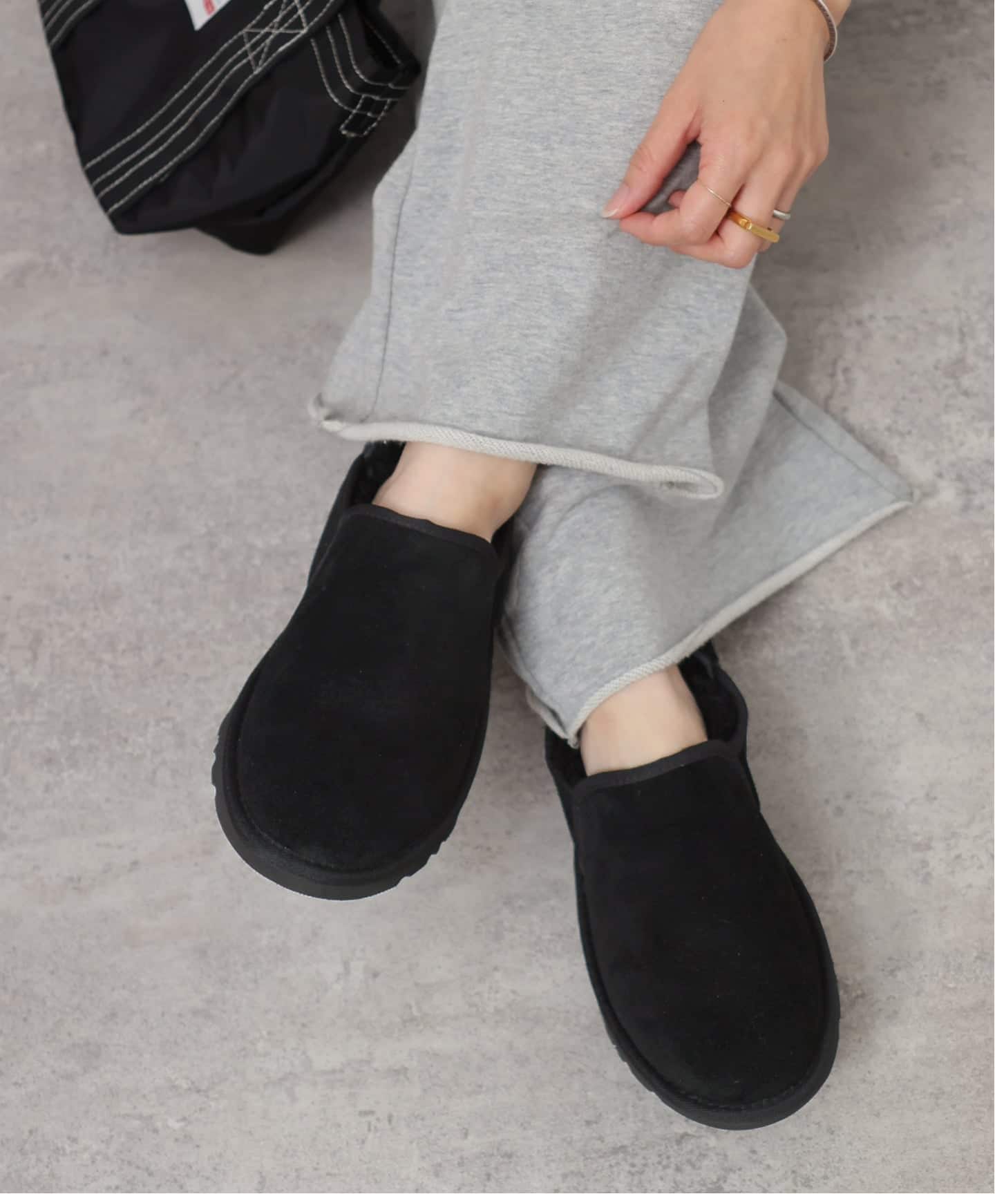 追加》【UGG/アグ】M KENTON：ボアシューズ 3010 BLACK/CHESTNUT
