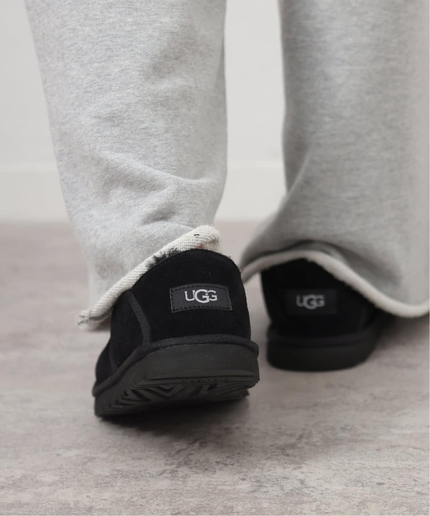追加予約》【UGG/アグ】M KENTON：ボアシューズ 3010 BLACK/CHESTNUT