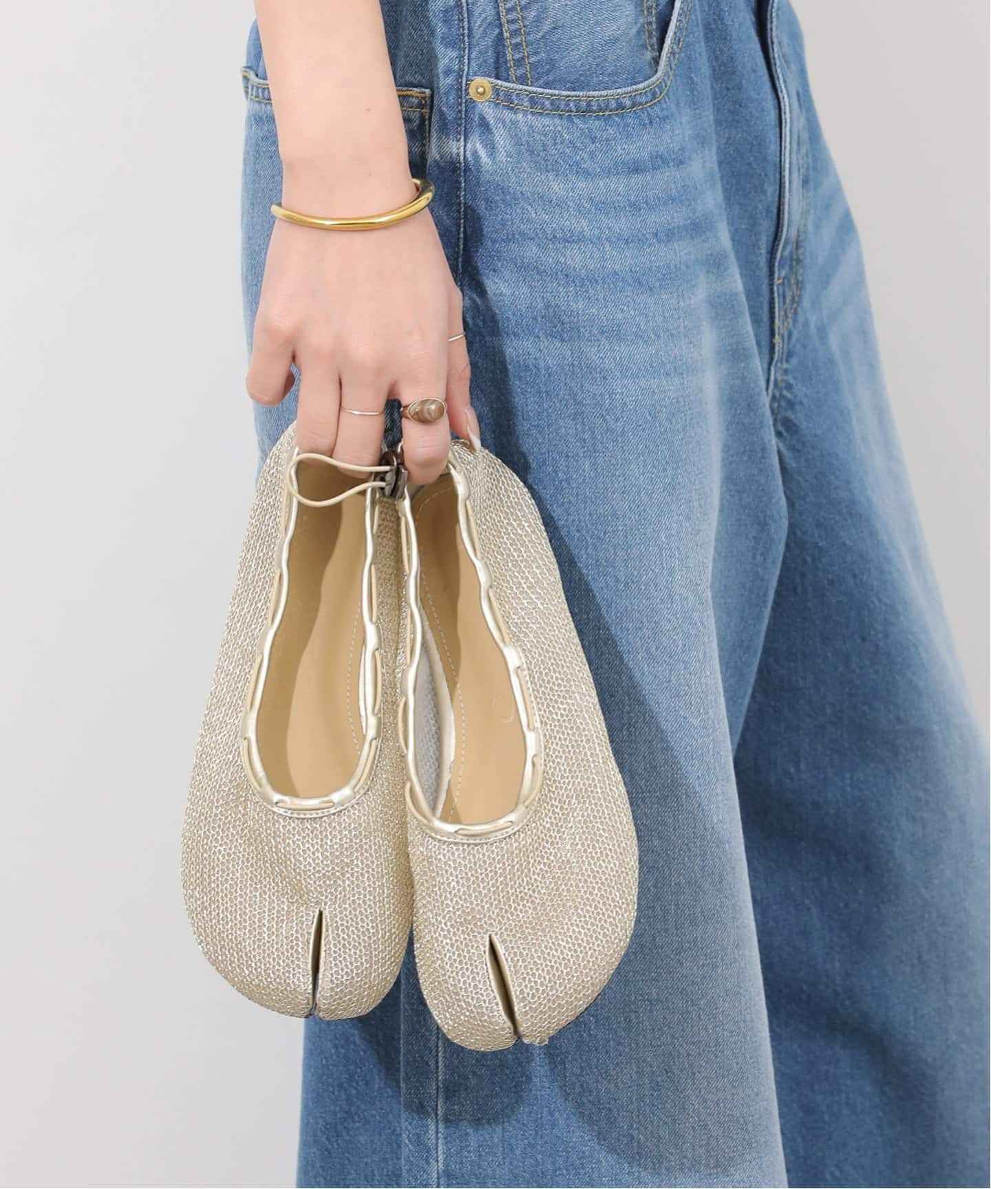 Paes/ペイズ】 Mesh Air String Flat（フラットシューズ）｜JOURNAL