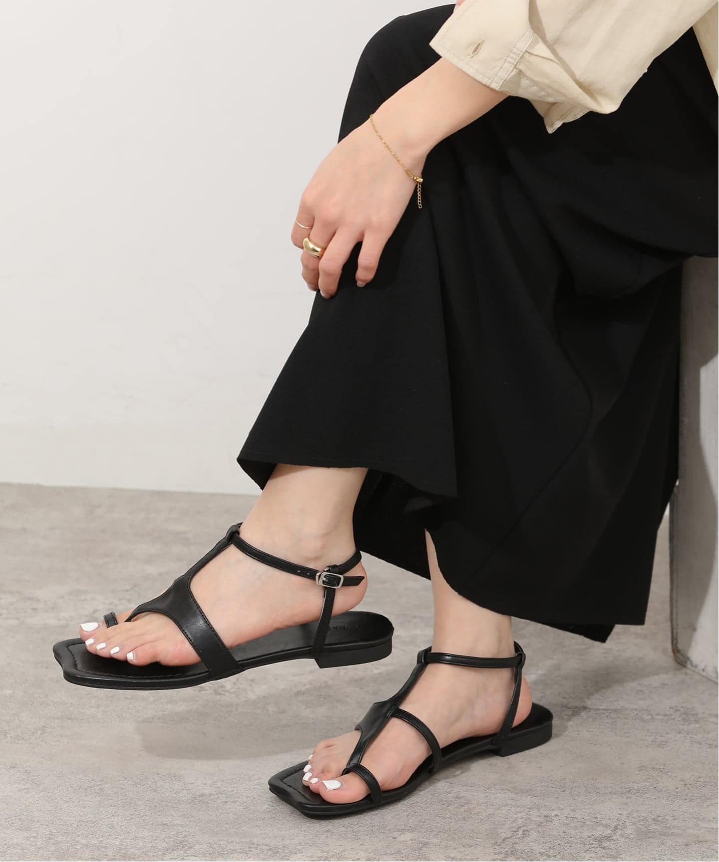 Paes/ペイズ】Square Panel Sandal（サンダル）｜JOURNAL STANDARD
