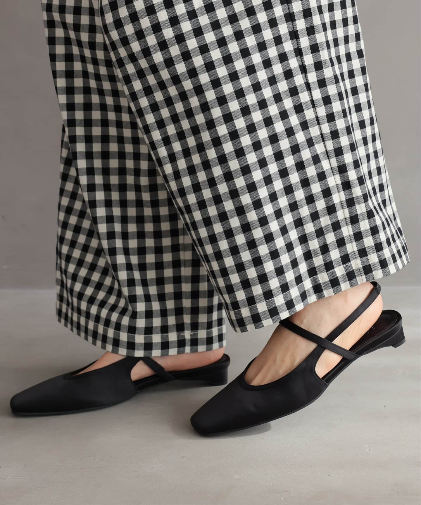 EPURE/エピュレ】 ETTE Satin Slingbacks（その他シューズ）｜JOURNAL