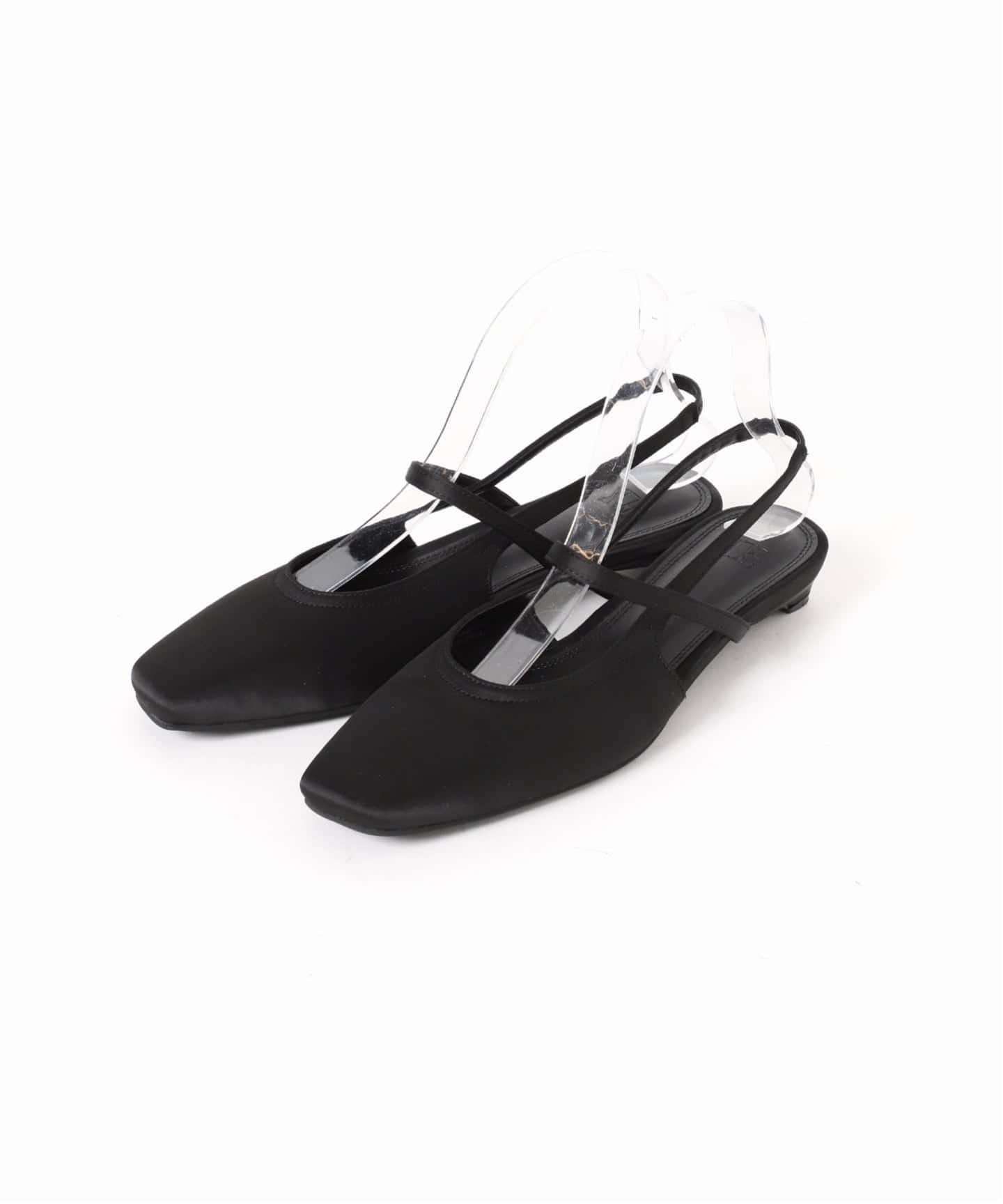 EPURE/エピュレ】 ETTE Satin Slingbacks（その他シューズ）｜JOURNAL
