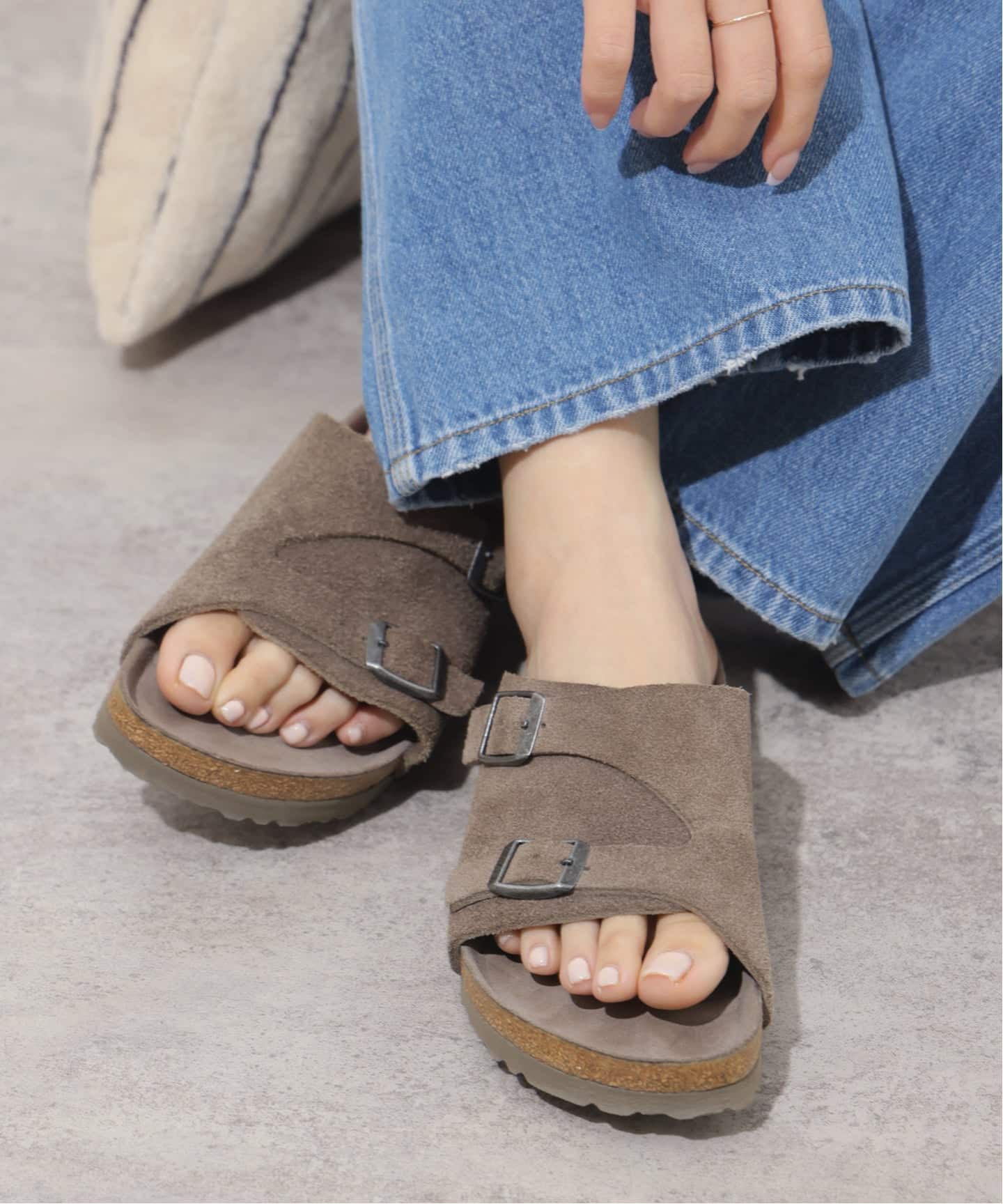 ビルケンシュトックチューリッヒジャーナルスタンダード relume別注グレー 別注【BIRKENSTOCK For JOURNAL STANDARD relume】Zurich LEVE