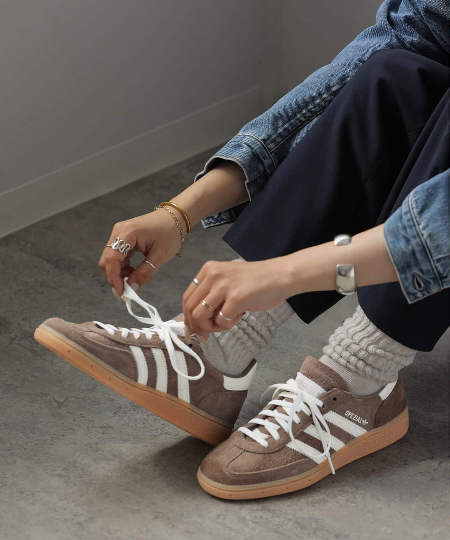 JOURNAL STANDARD relumeハンドボールスペツィアル　ボルドー adidas originals】 HANDBALL SPEZIAL W：スニーカー（スニーカー
