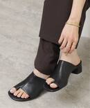 《予約》［26SS新作］RELUME トングヒールサンダル