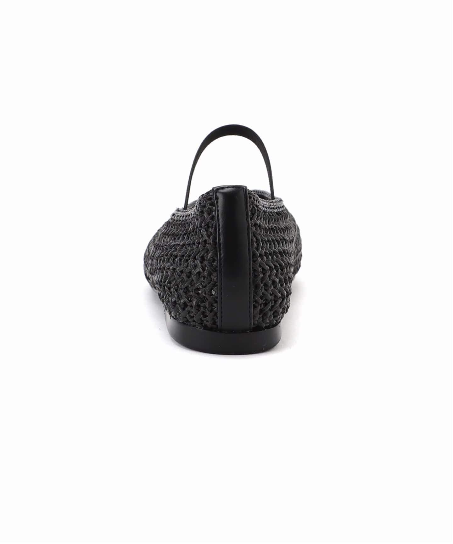 予約》［26SS新作］RELUME メッシュスクエアパンプス（フラット