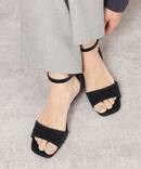 《予約》［26SS新作］RELUME アンクルストラップサンダル