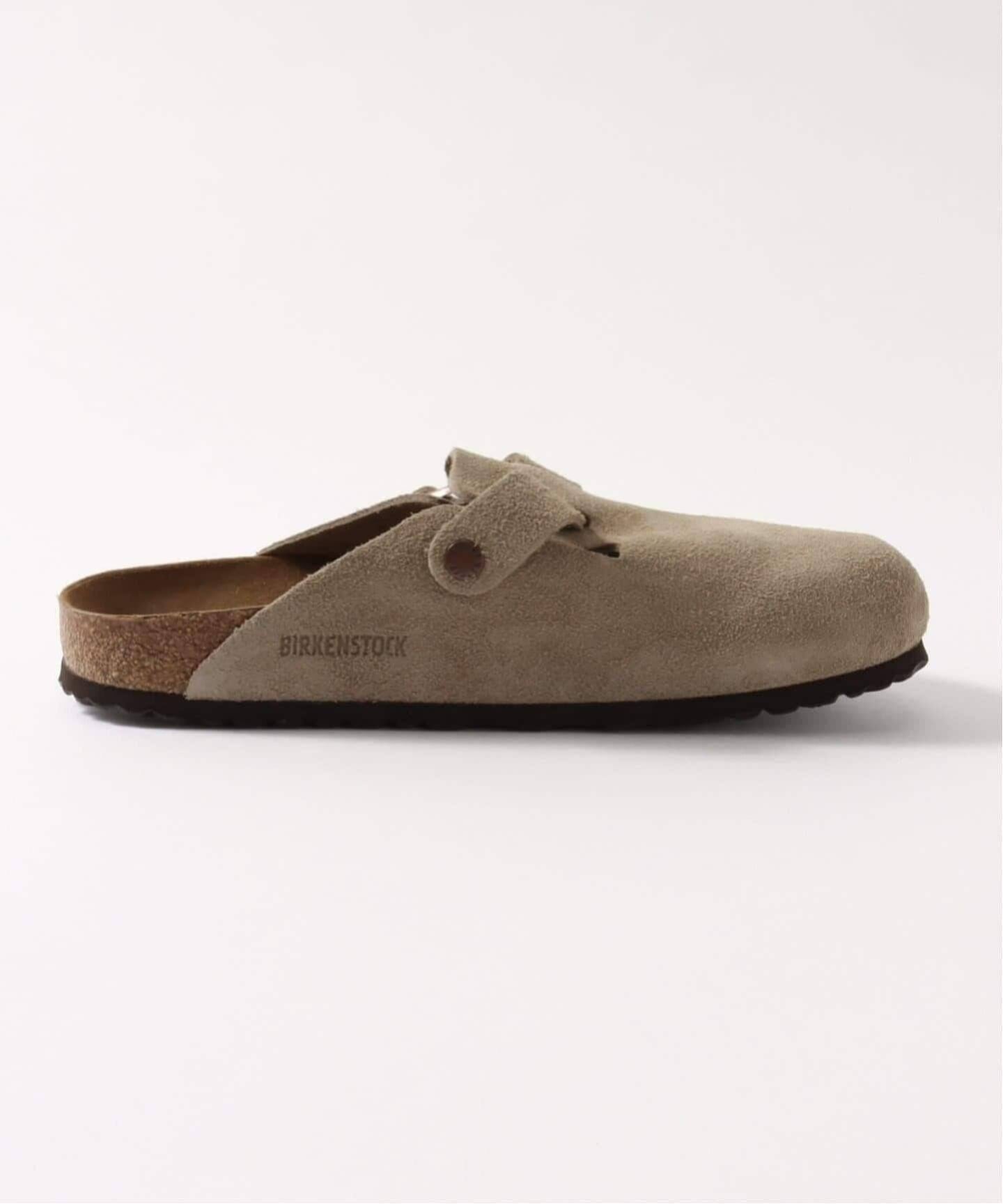 BIRKENSTOCK / ビルケンシュトック ボストン スエードレザー ナロー