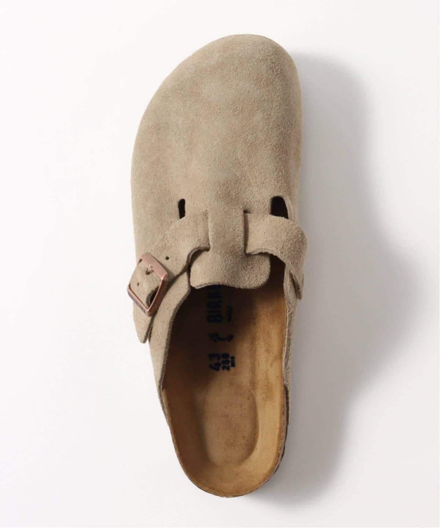 BIRKENSTOCK / ビルケンシュトック ボストン スエードレザー ナロー