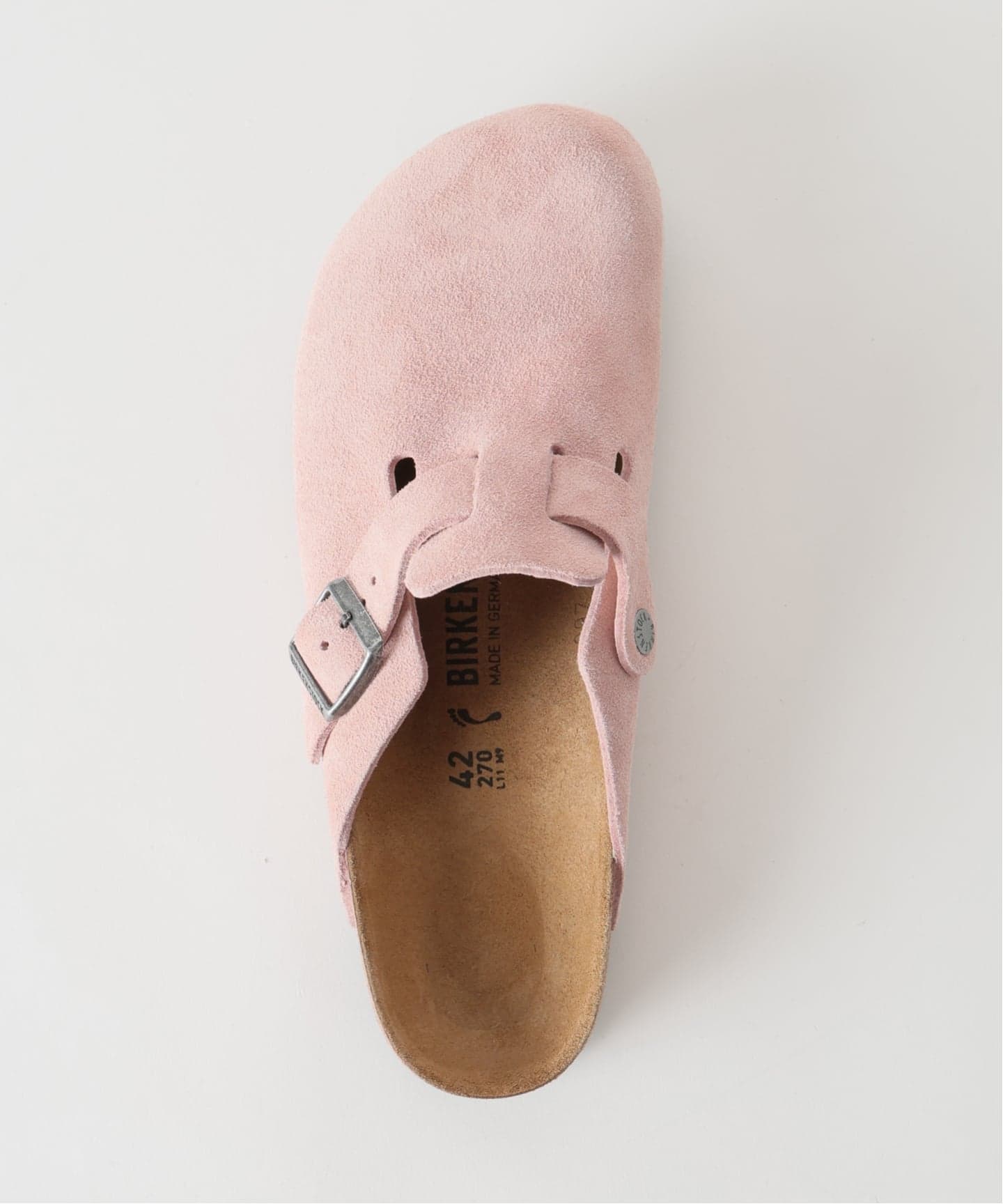 BIRKENSTOCK / ビルケンシュトック ボストン スエードレザー ナロー