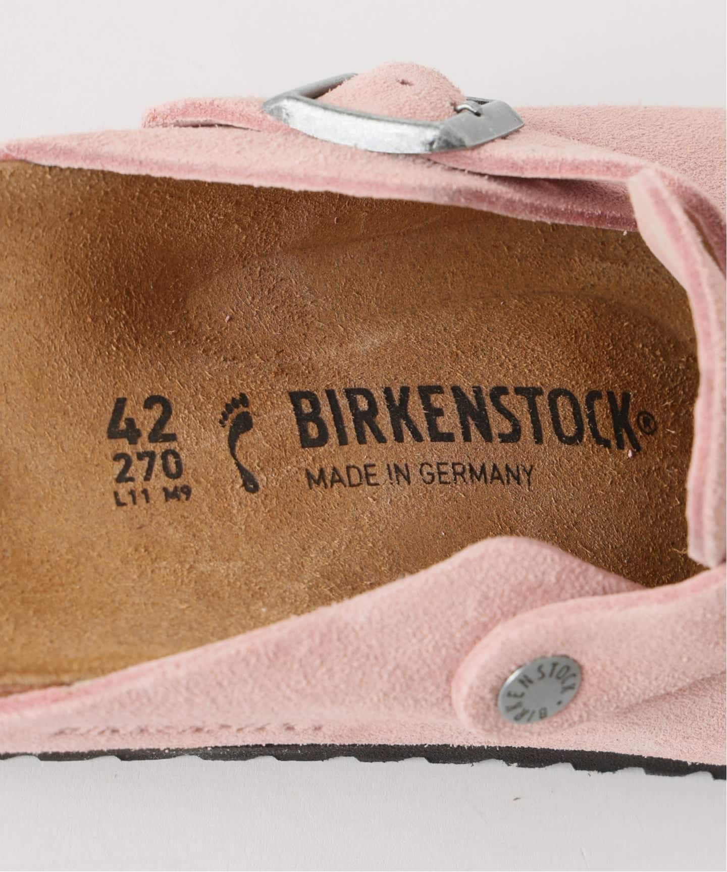 BIRKENSTOCK / ビルケンシュトック ボストン スエードレザー ナロー