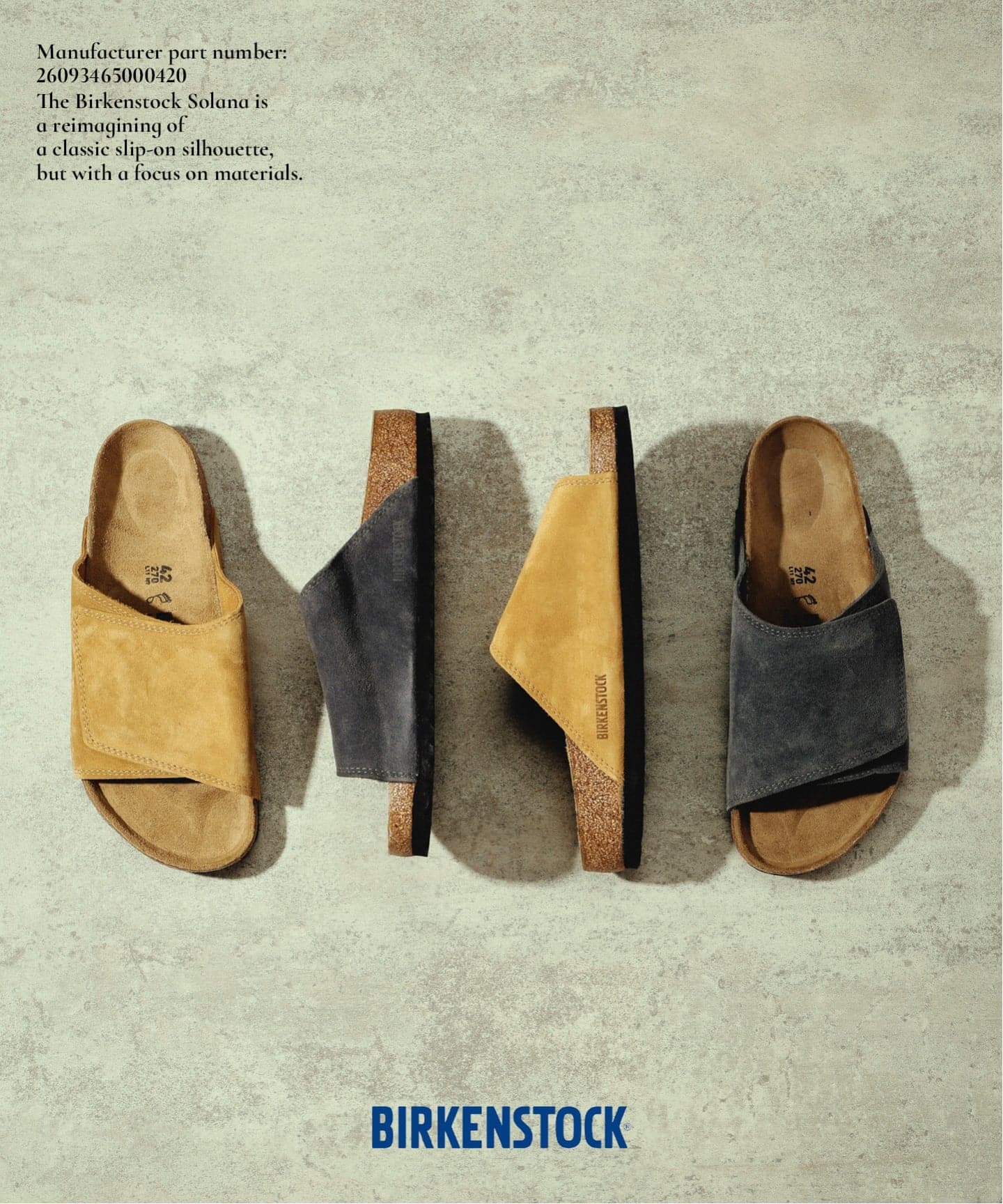 BIRKENSTOCK / ビルケンシュトック exclusive Solana ソラナ