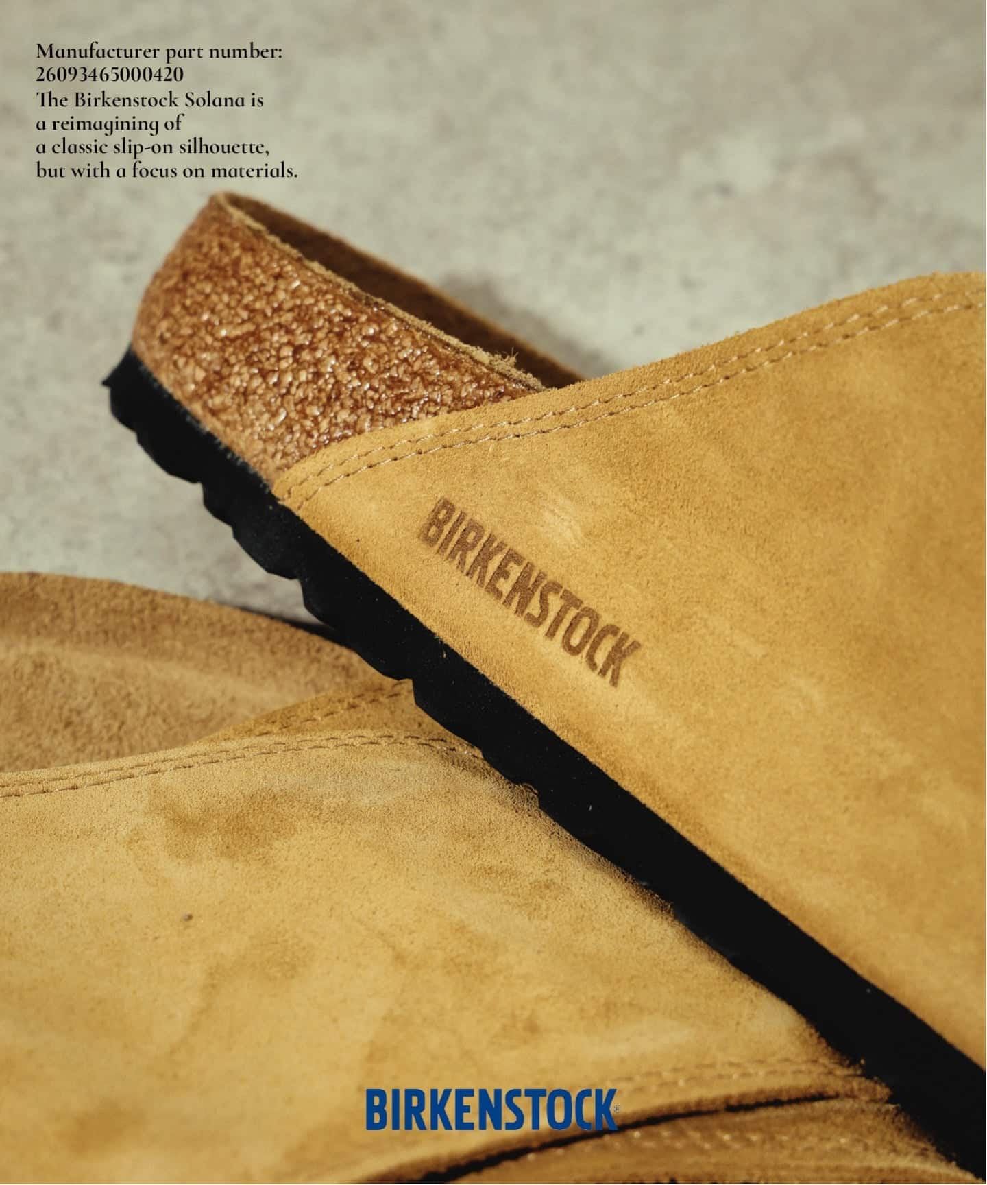BIRKENSTOCK / ビルケンシュトック exclusive Solana ソラナ
