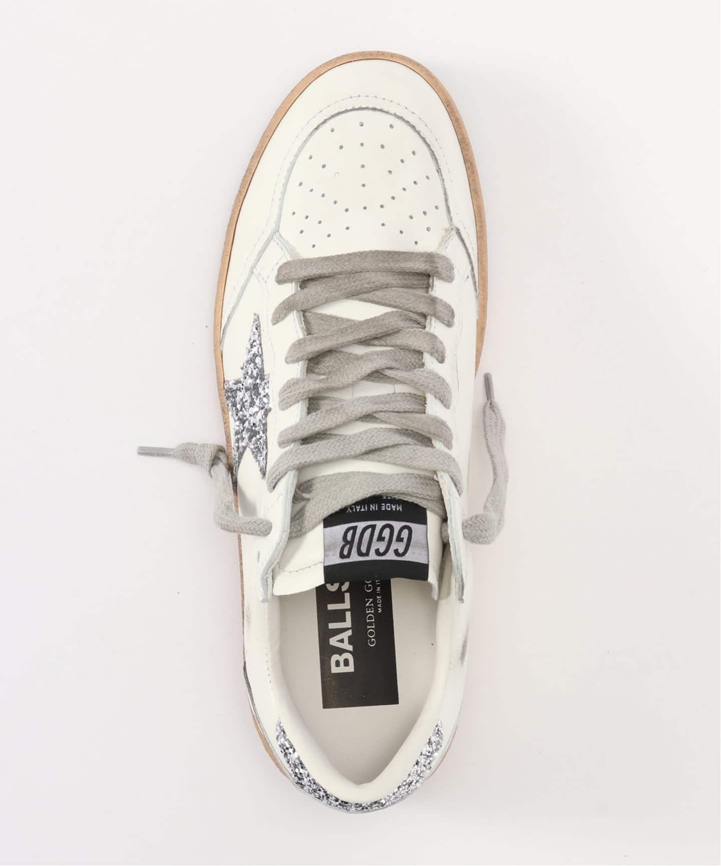 GOLDEN GOOSE / ゴールデングース】BALLSTAR GLITTER STAR（スニーカー