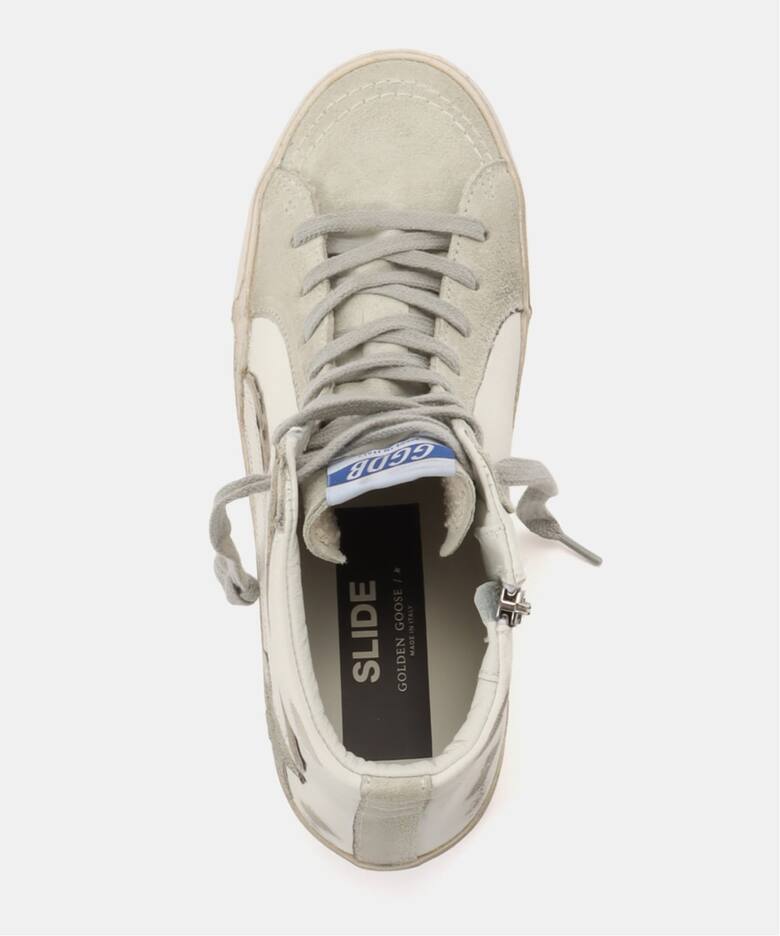 GOLDEN GOOSE / ゴールデングース】SLIDE LEATHER UPPER SUEDE S 