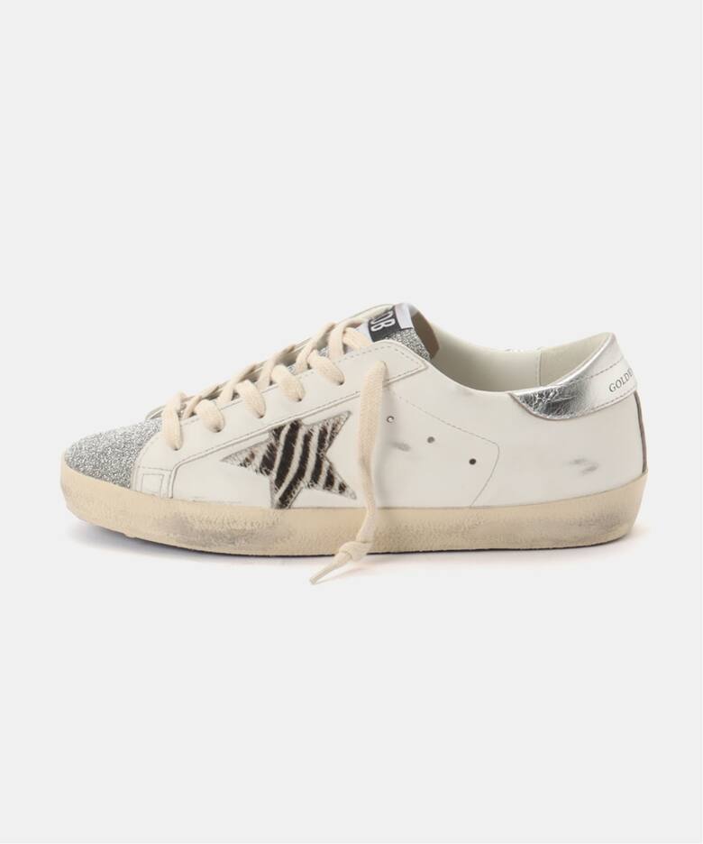 GOLDEN GOOSE / ゴールデングース】SUPER-STAR ZABRA CRYSTAL TO 