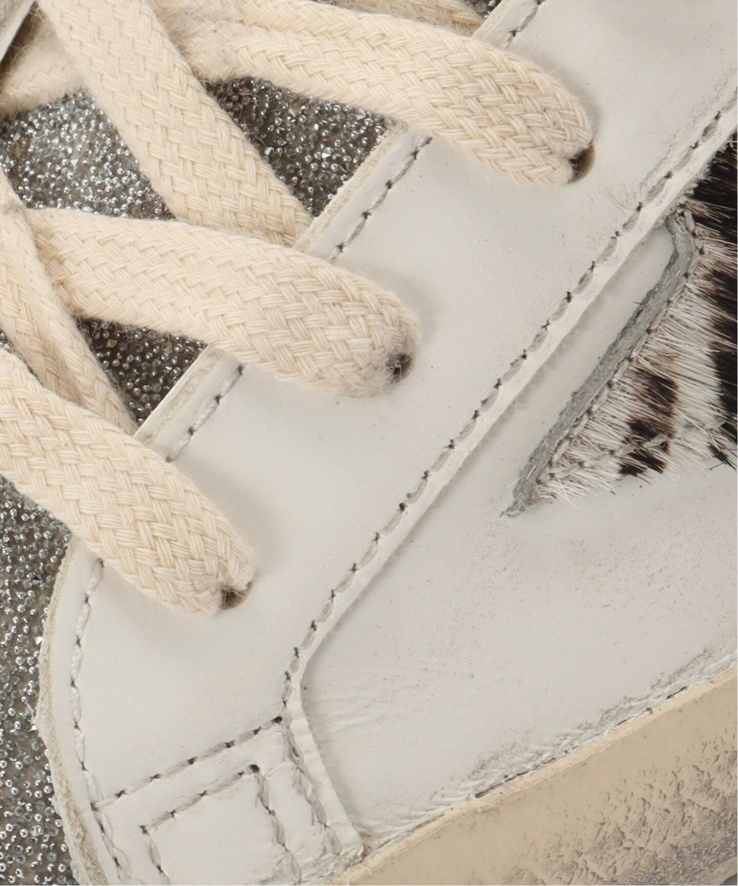 GOLDEN GOOSE / ゴールデングース】SUPER-STAR ZABRA CRYSTAL TO