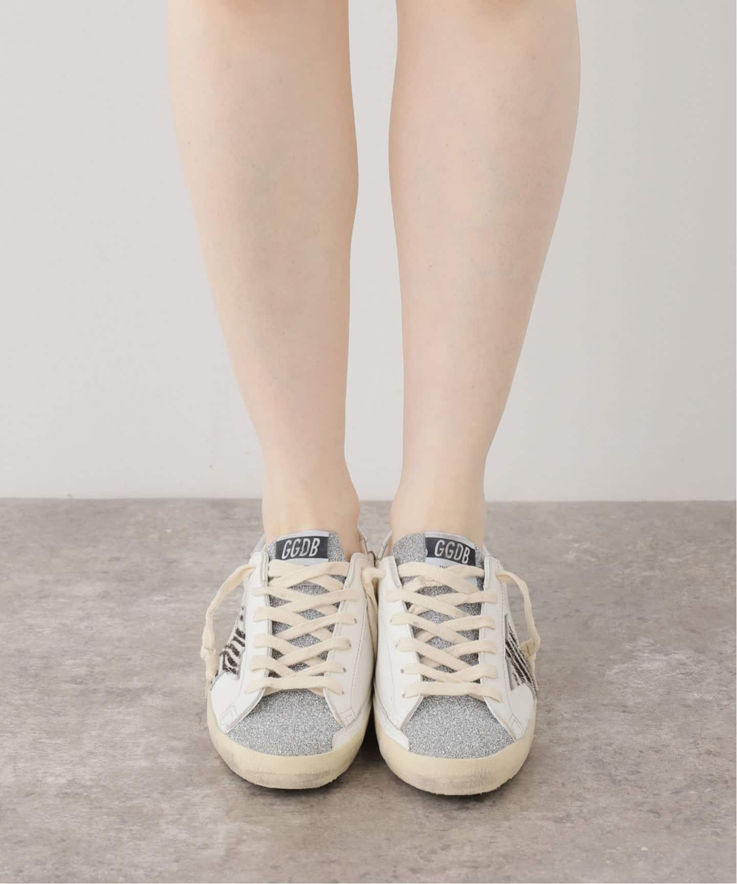 GOLDEN GOOSE / ゴールデングース】SUPER-STAR ZABRA CRYSTAL TO