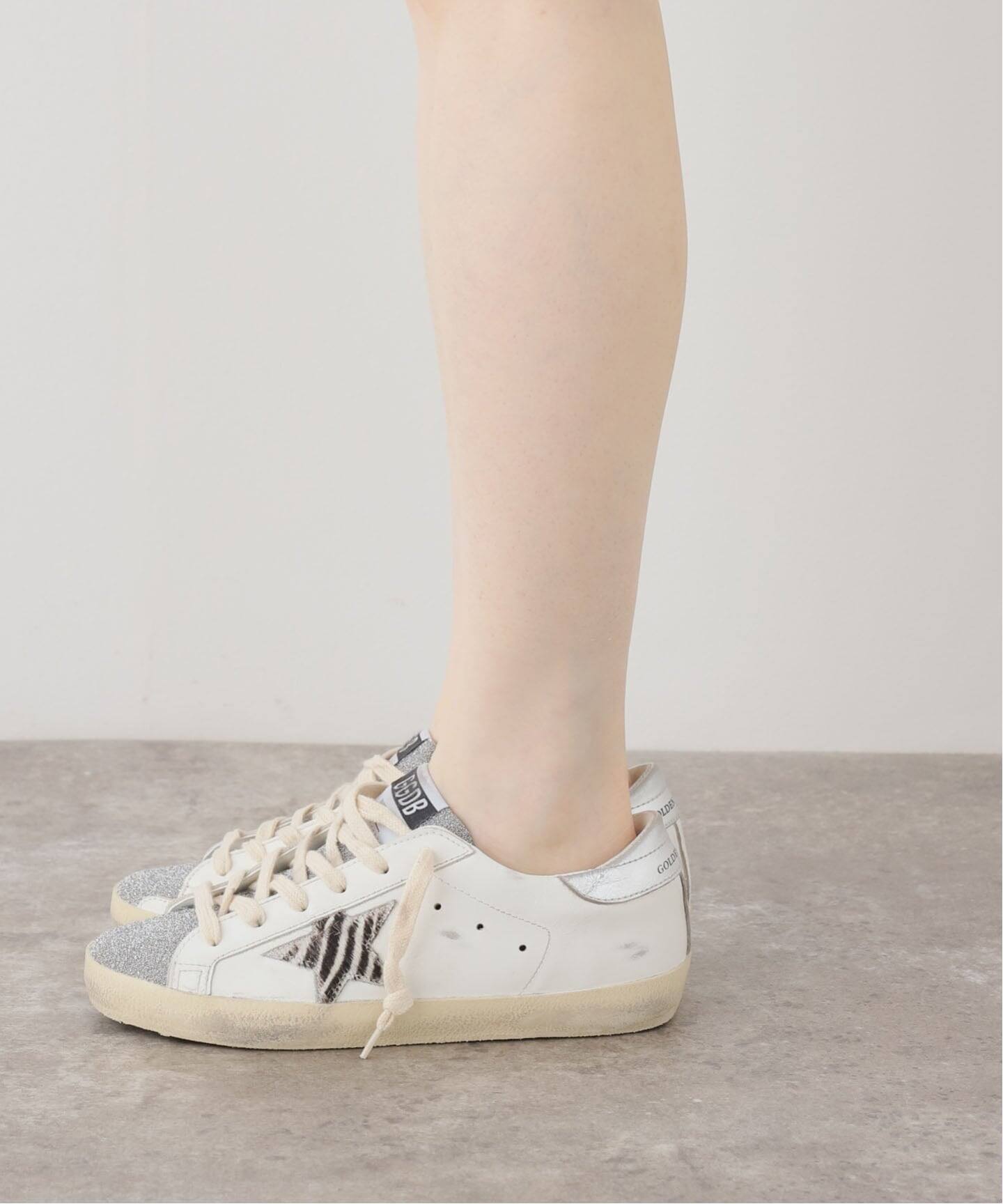 GOLDEN GOOSE / ゴールデングース】SUPER-STAR ZABRA CRYSTAL TO